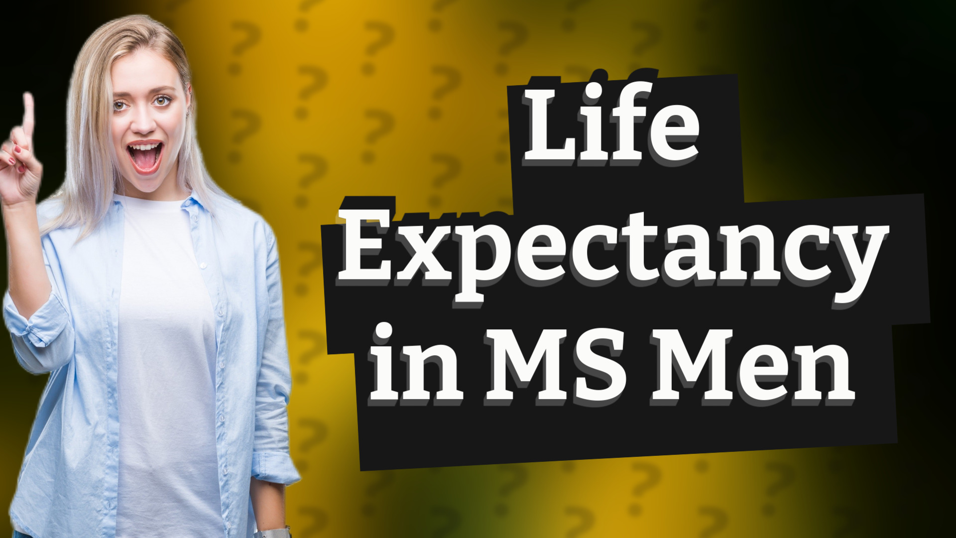 Life Expectancy in MS Men
