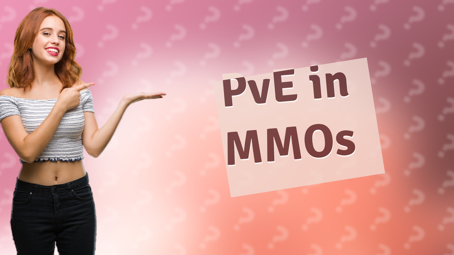 PvE in MMOs