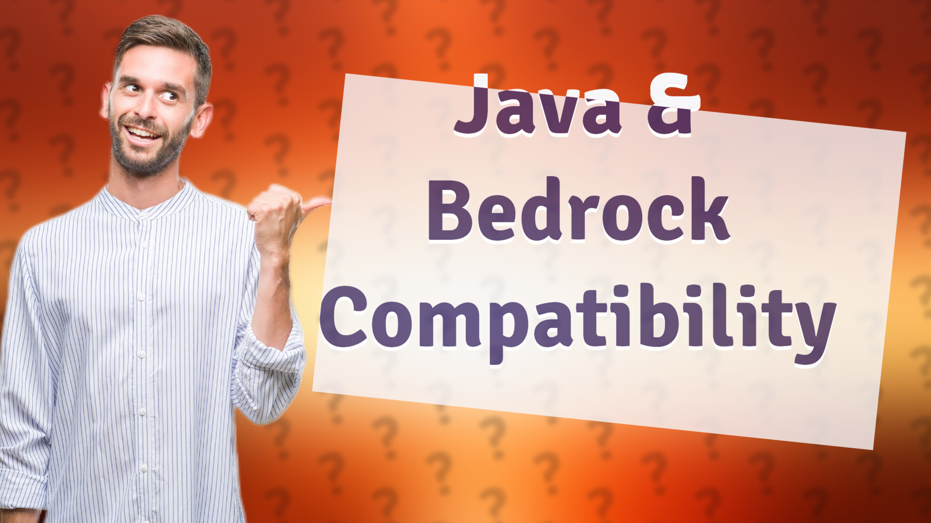 Java & Bedrock Compatibility