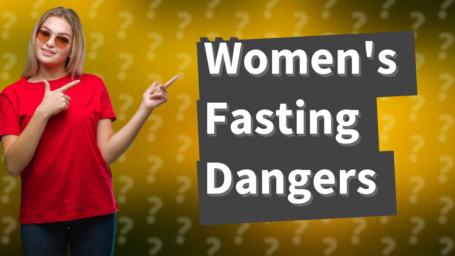 Women's Fasting Dangers