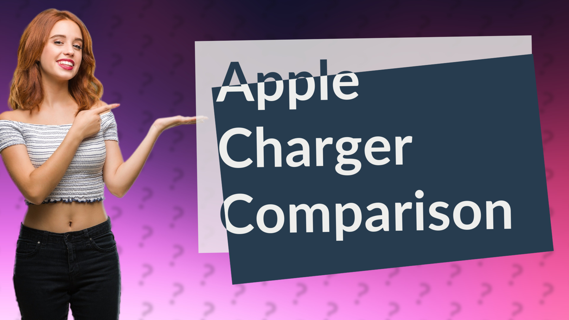Apple Charger Comparison