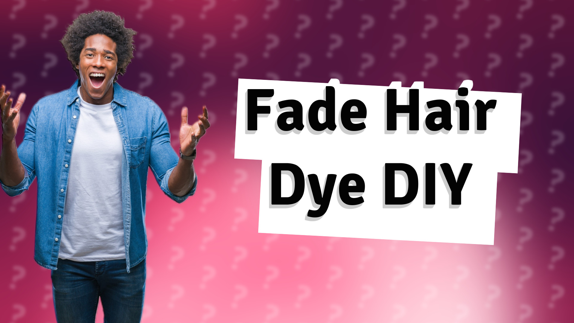 Fade Hair Dye DIY