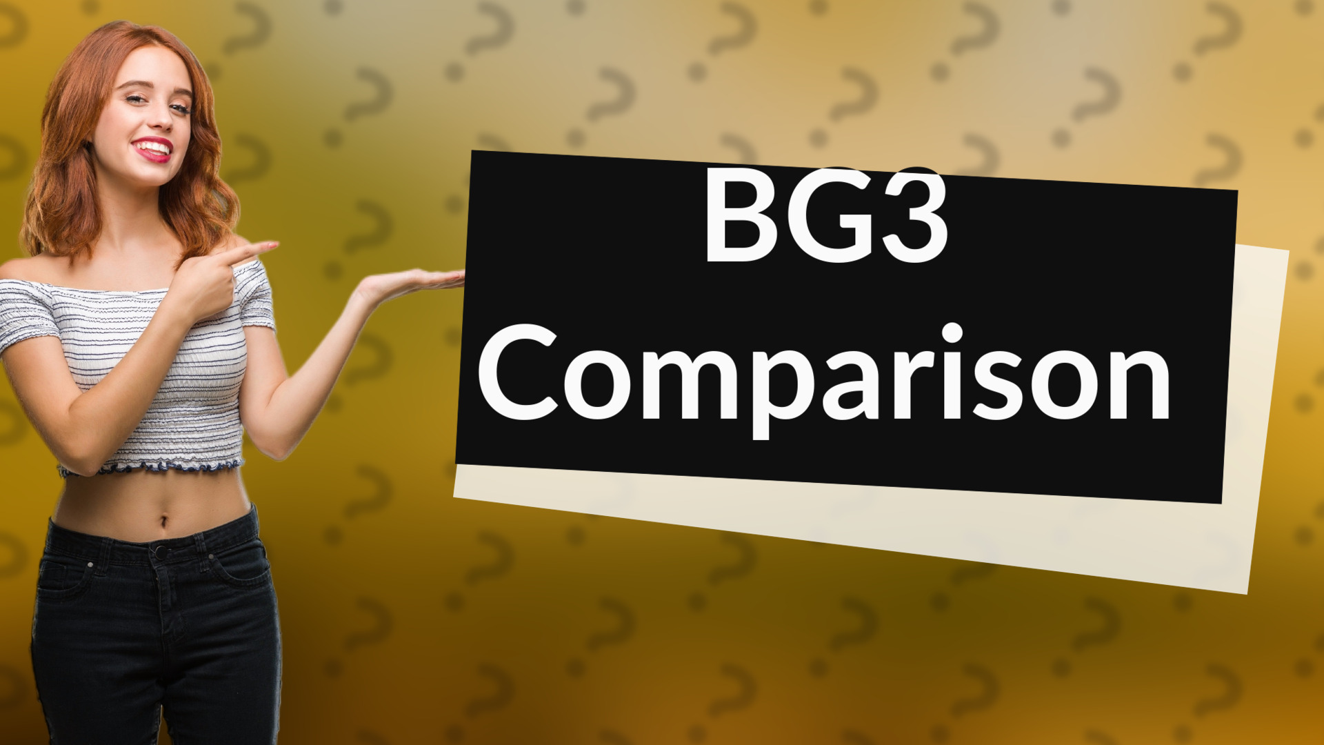 BG3 Comparison