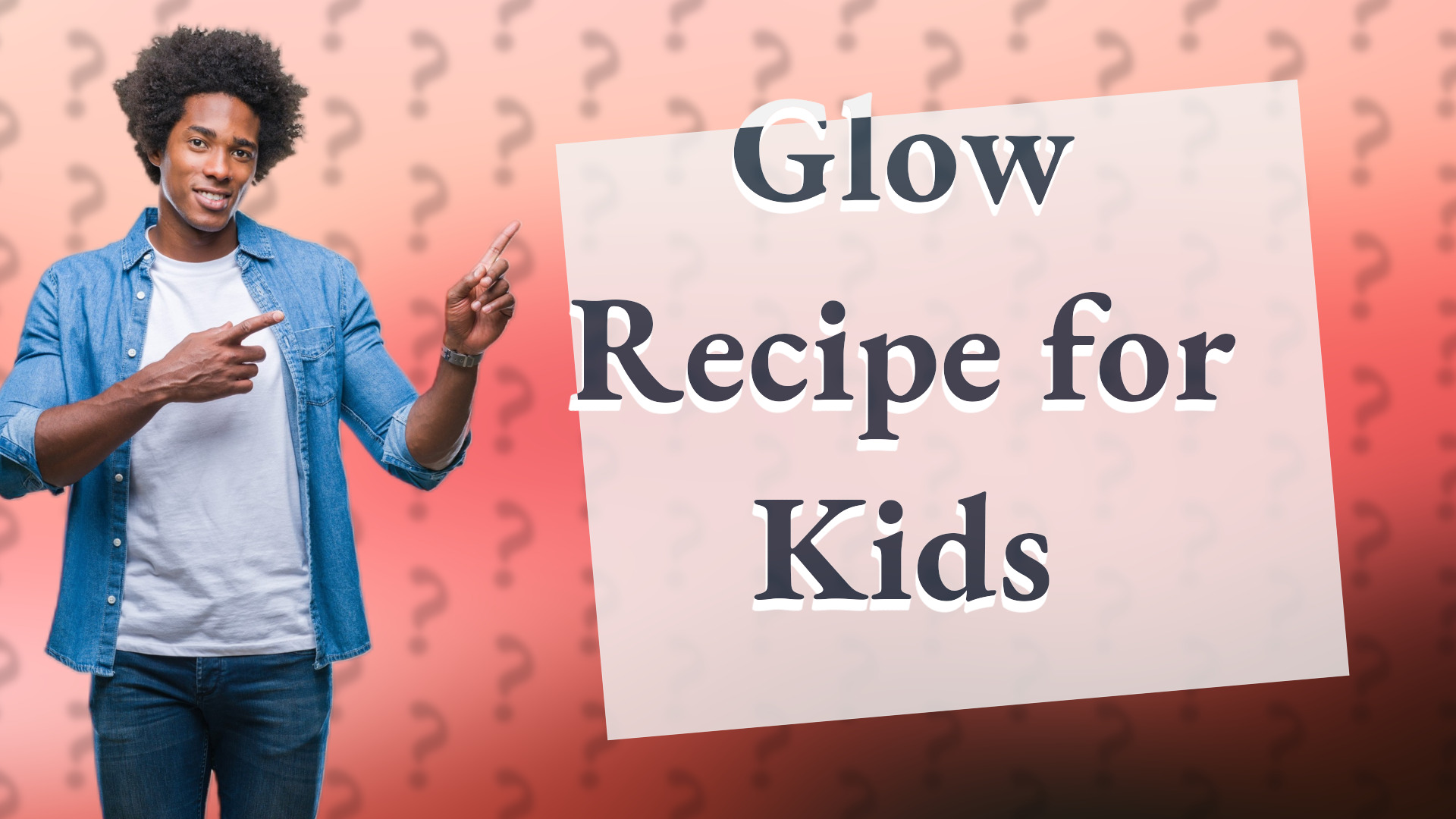 Glow Recipe for Kids