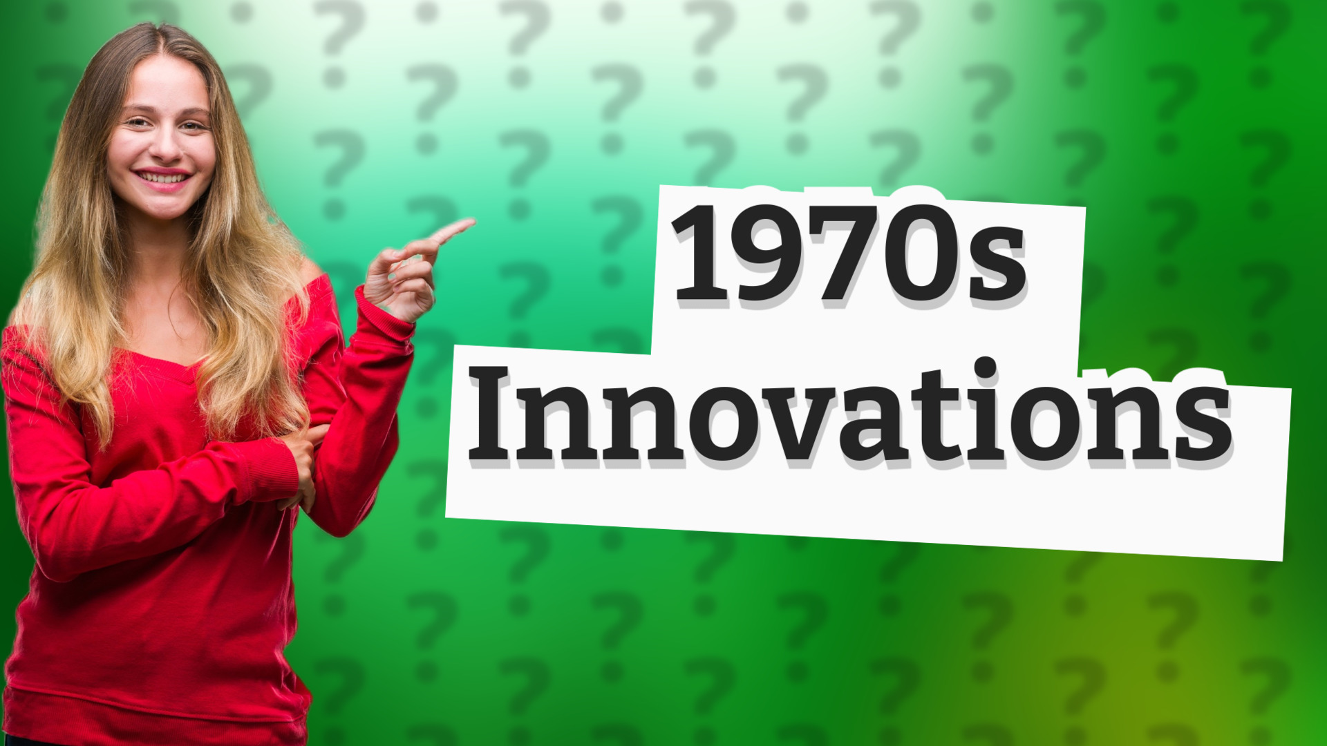 1970s Innovations