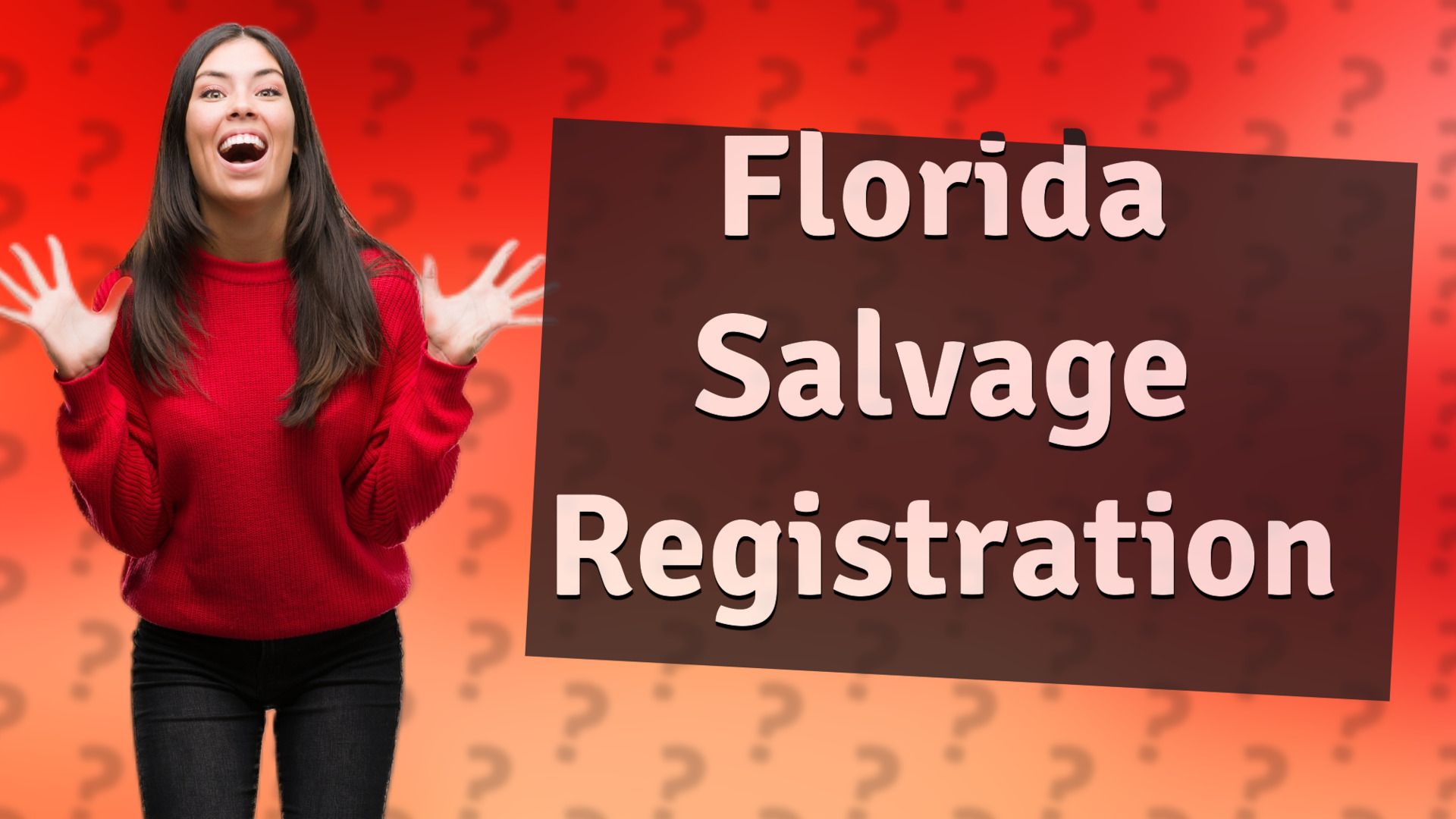 Florida Salvage Registration