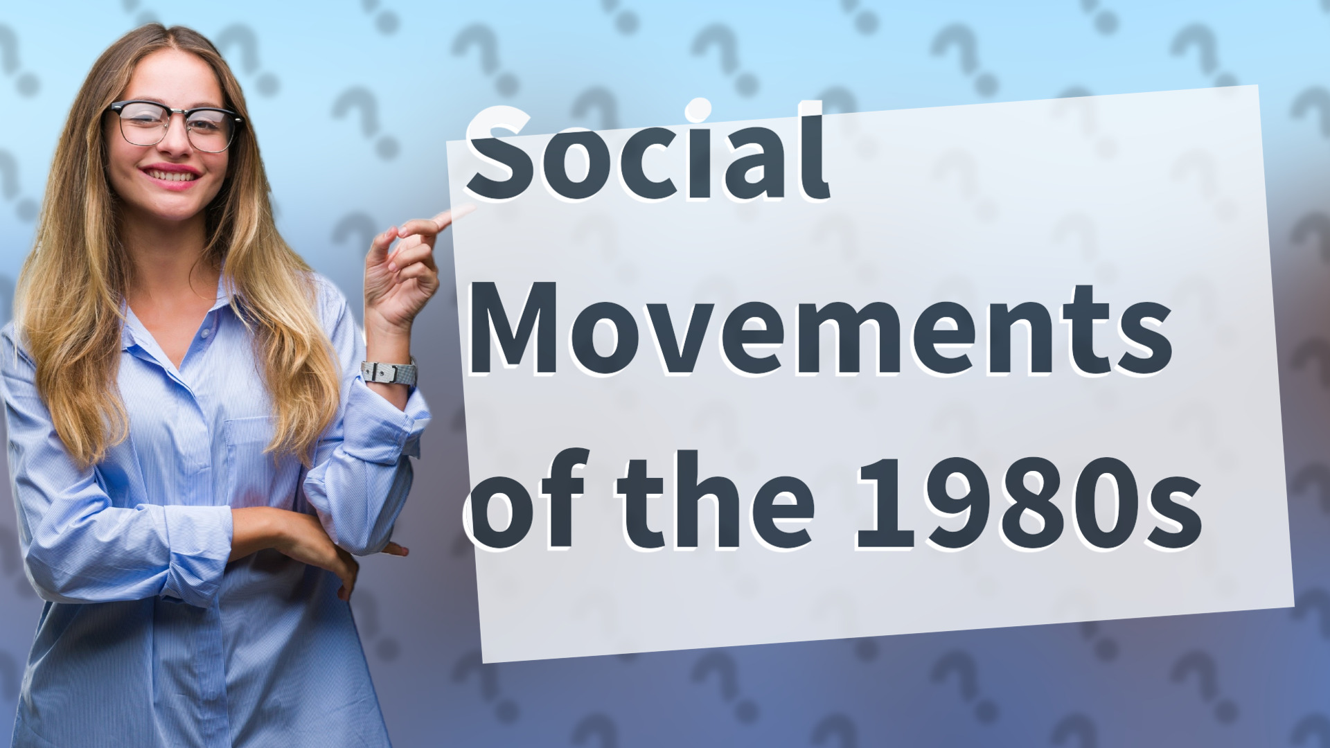 Social Movements of the 1980s