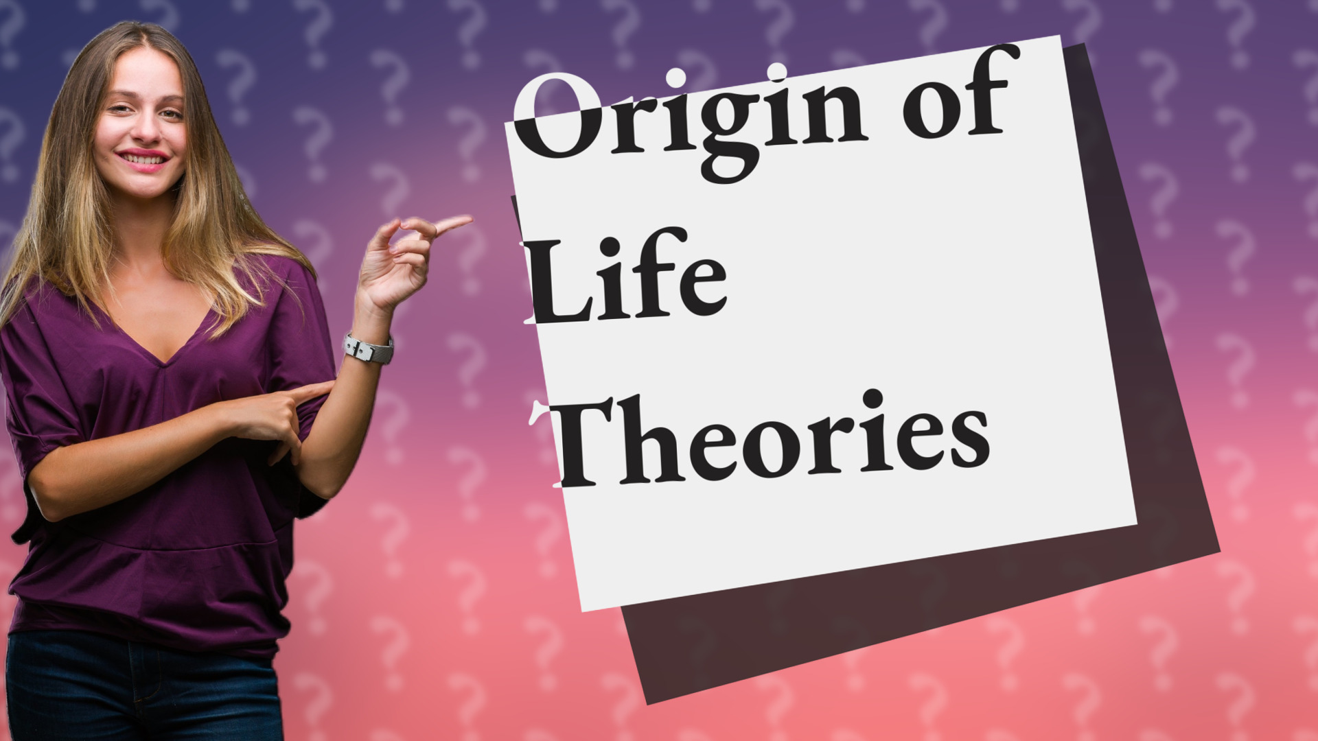 Origin of Life Theories