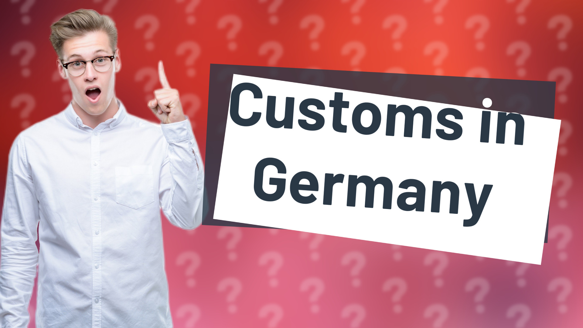 Customs in Germany