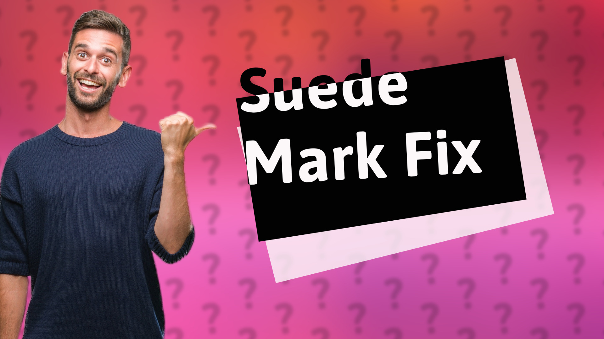 Suede Mark Fix