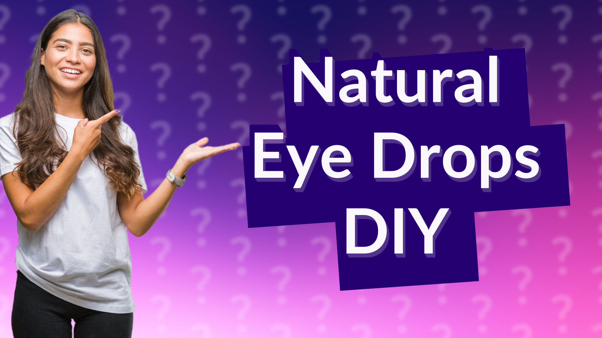 Natural Eye Drops DIY