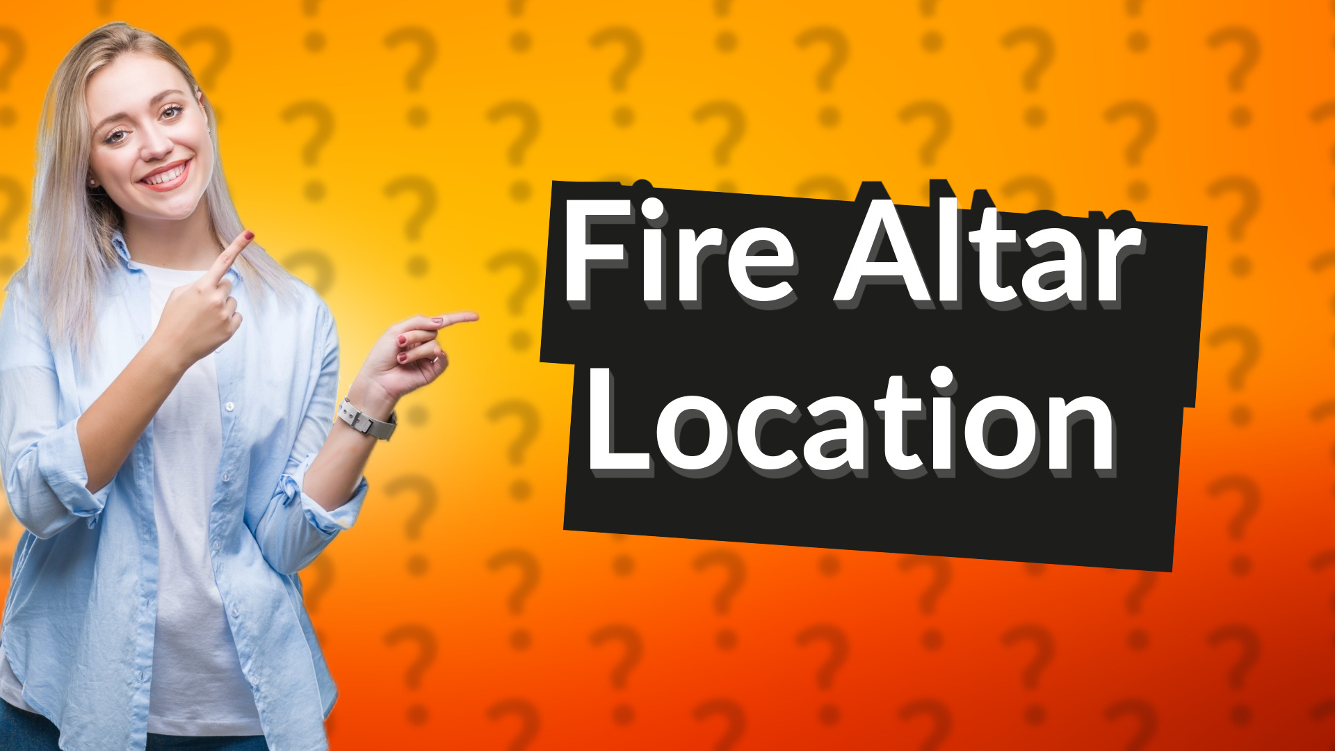 Fire Altar Location