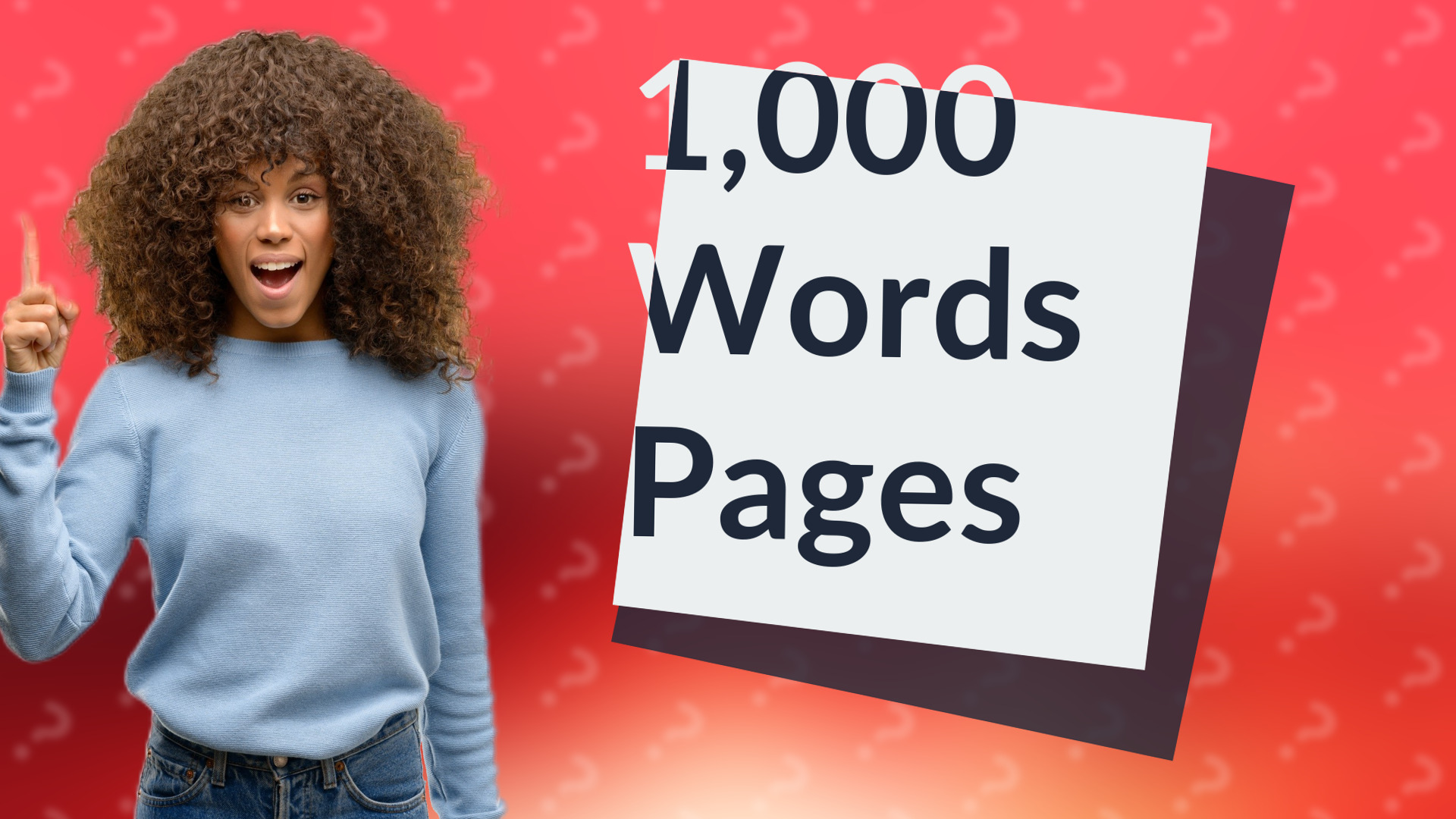 1,000 Words Pages