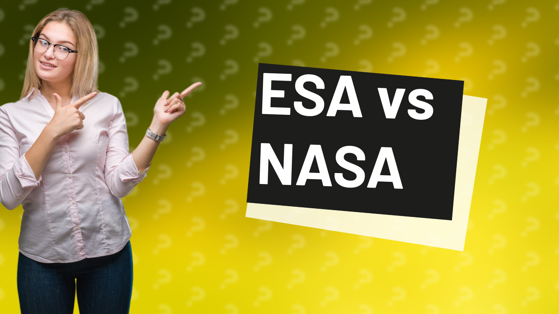 ESA vs NASA