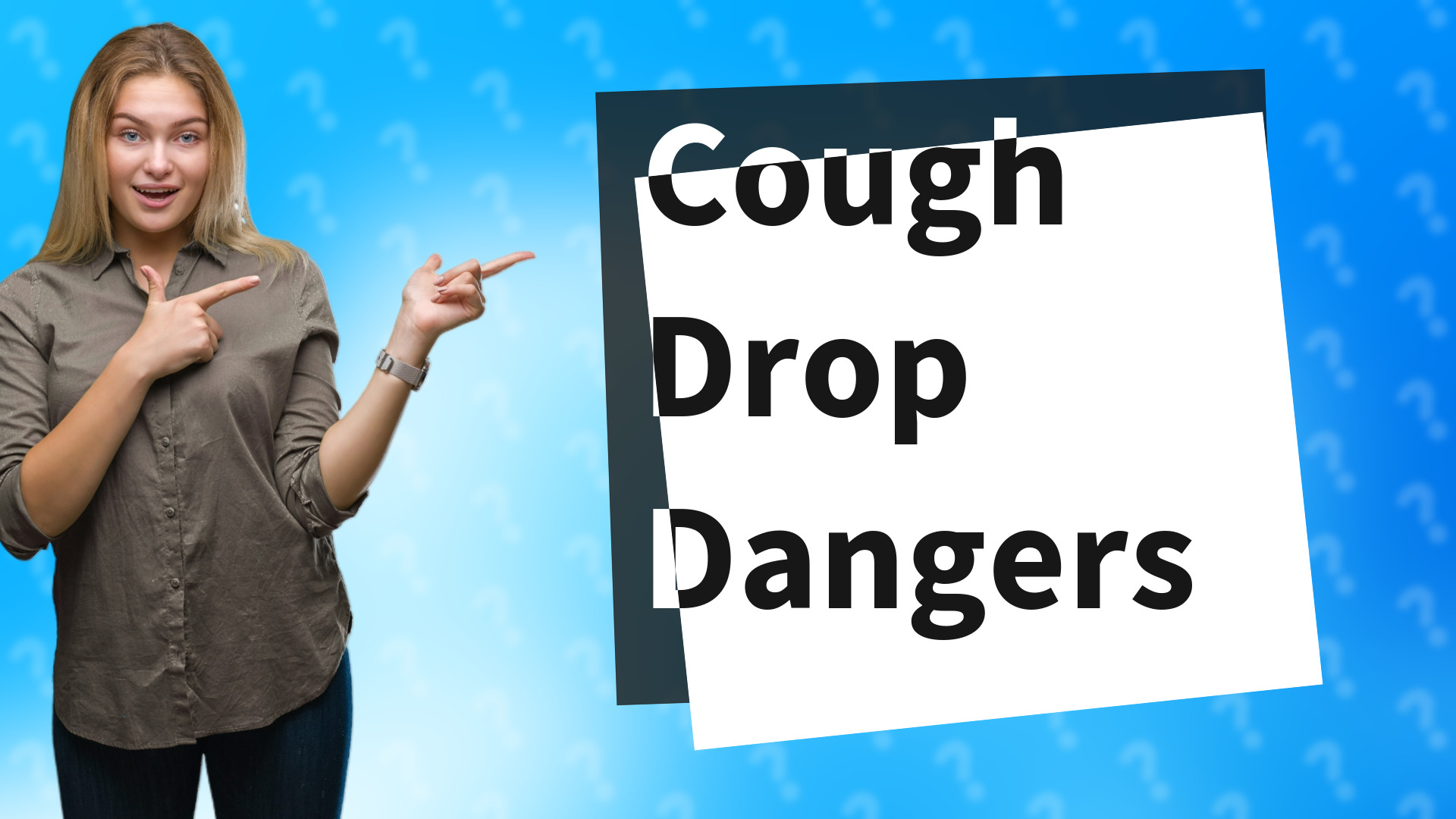 Cough Drop Dangers