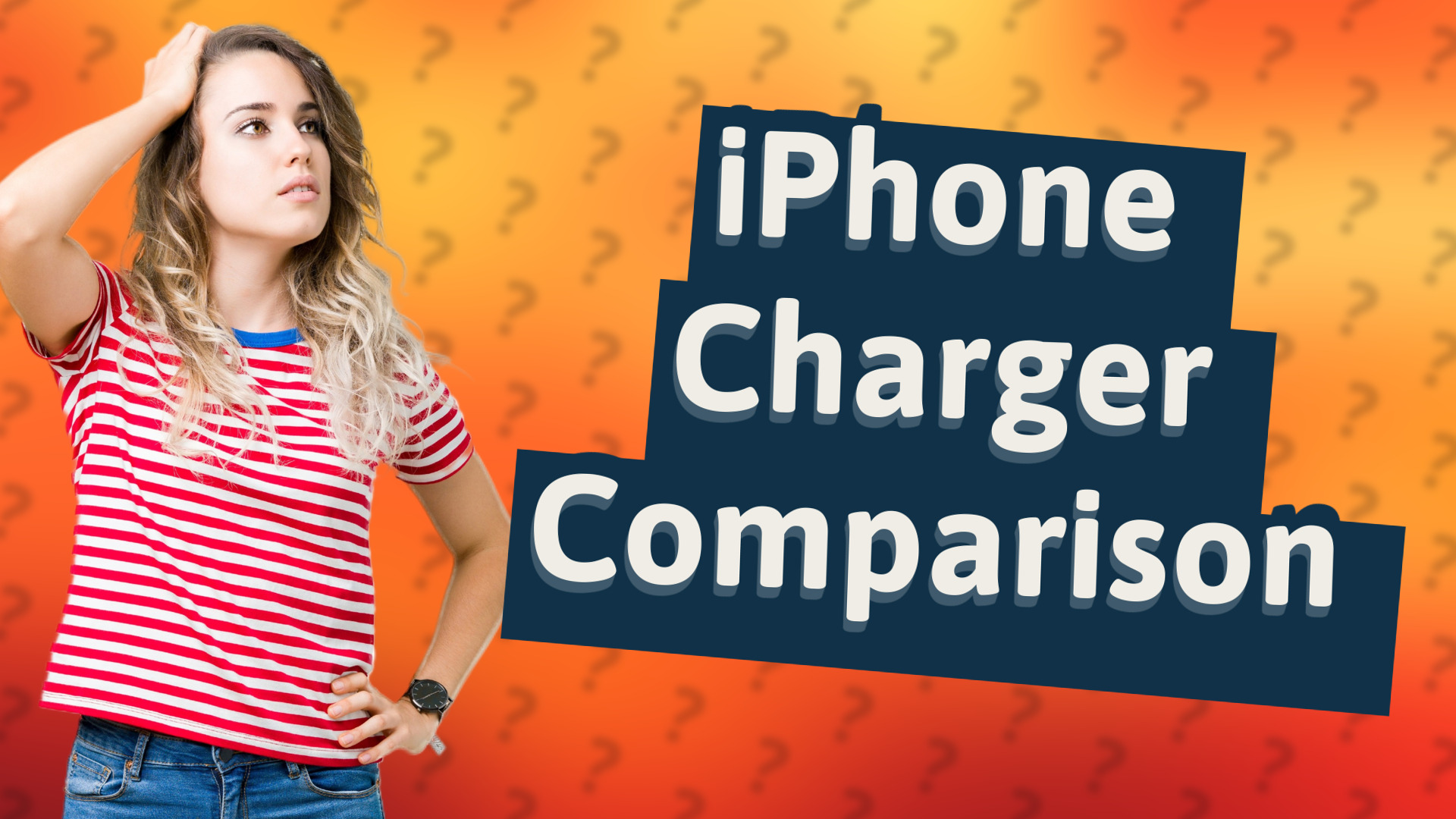 iPhone Charger Comparison