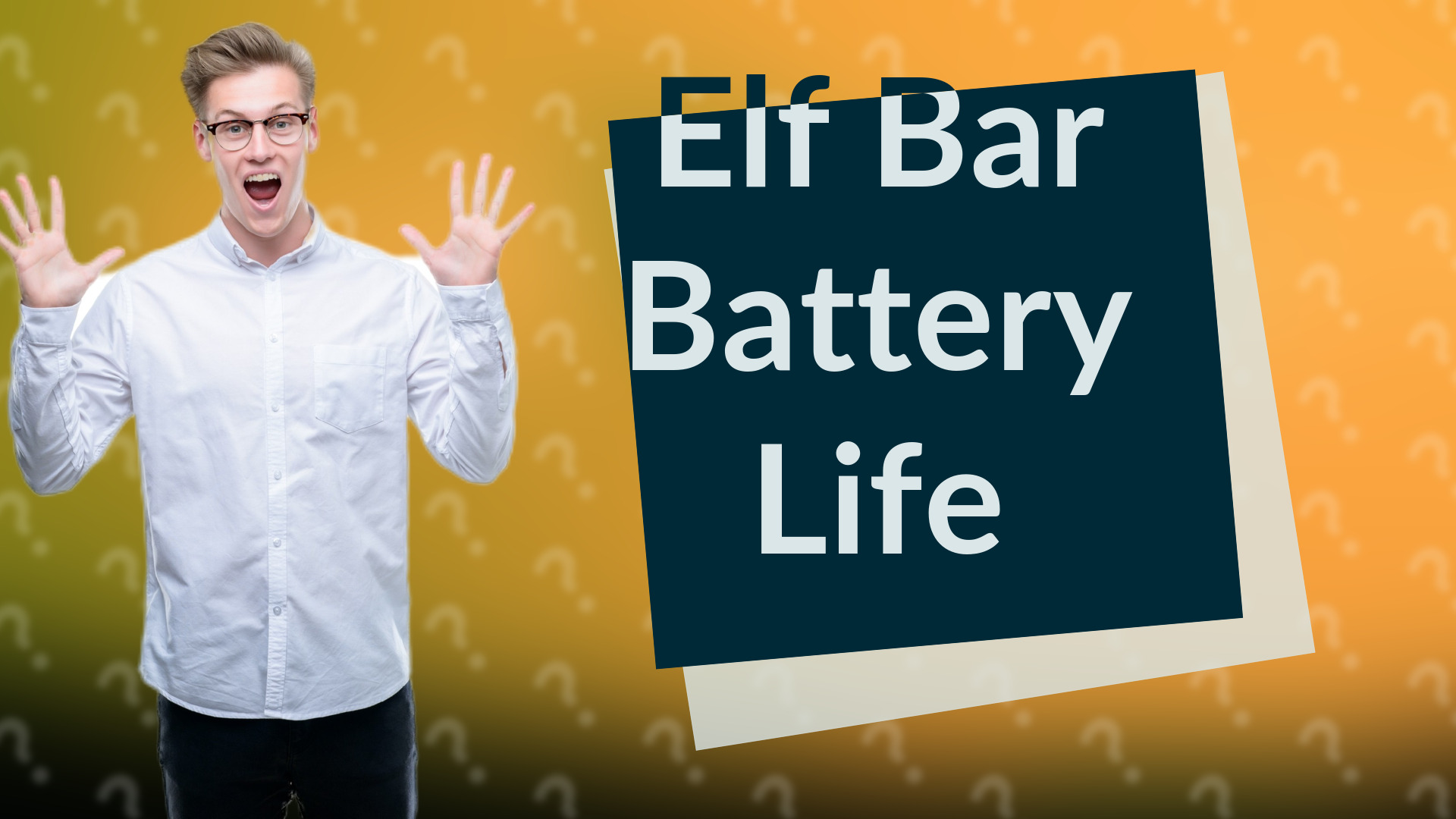 Elf Bar Battery Life