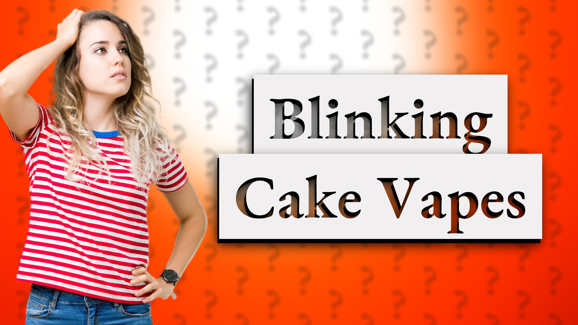 Blinking Cake Vapes