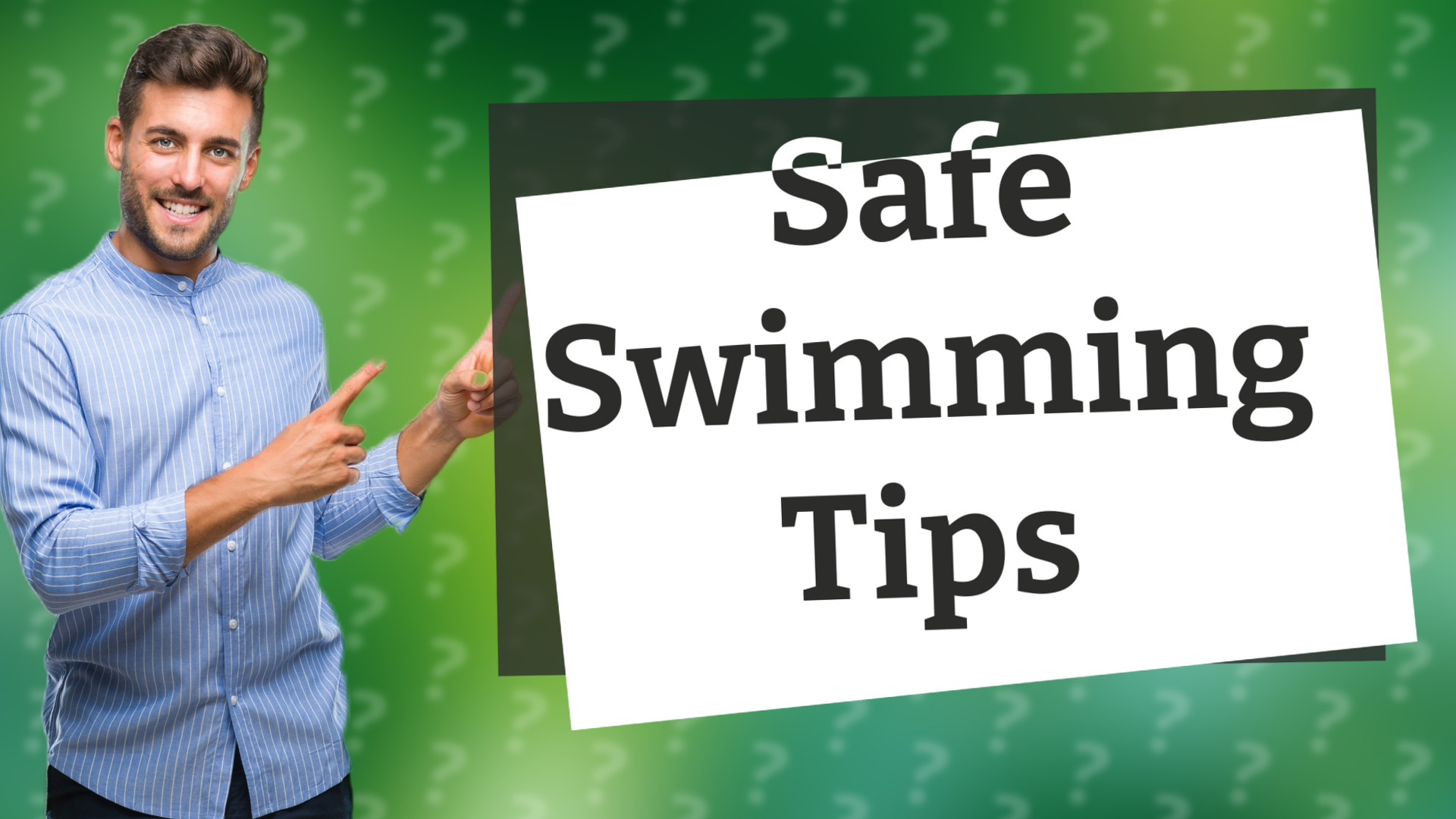 Safe Swimming Tips