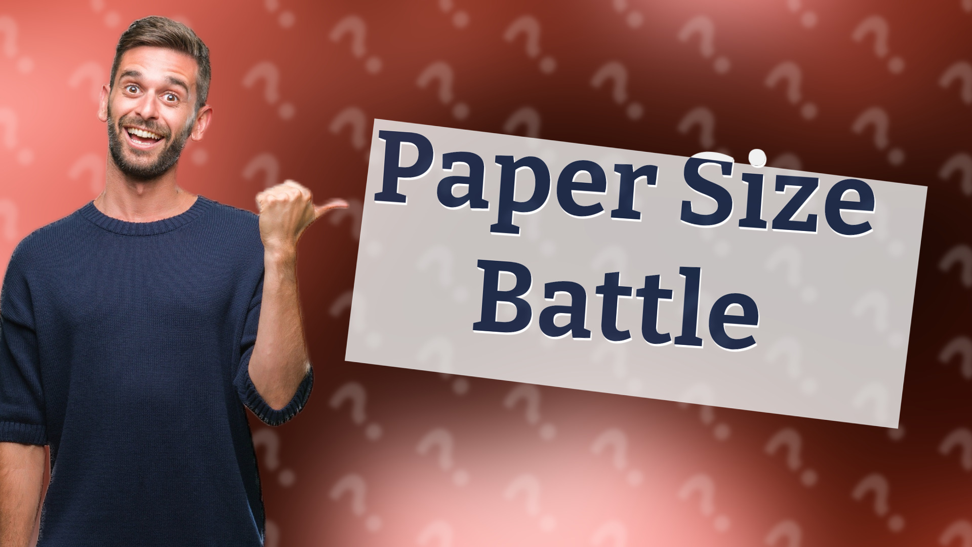 Paper Size Battle