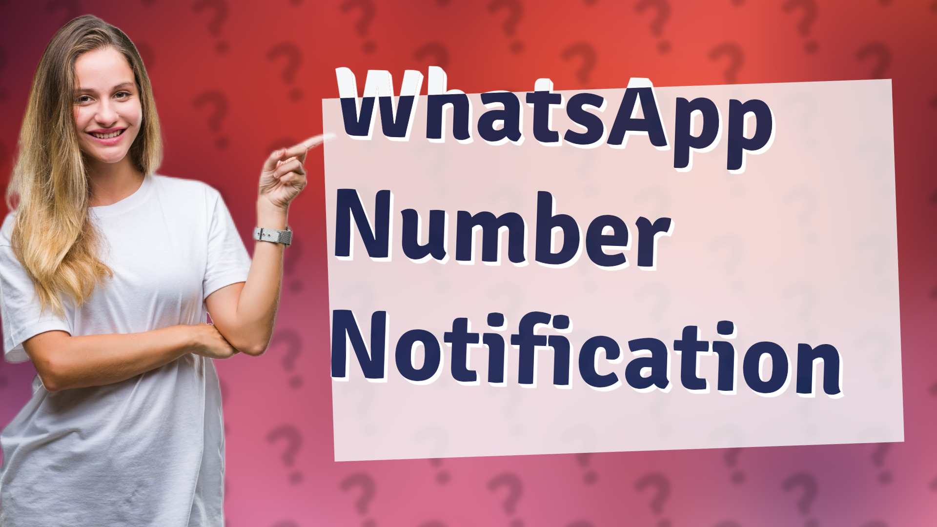 WhatsApp Number Notification