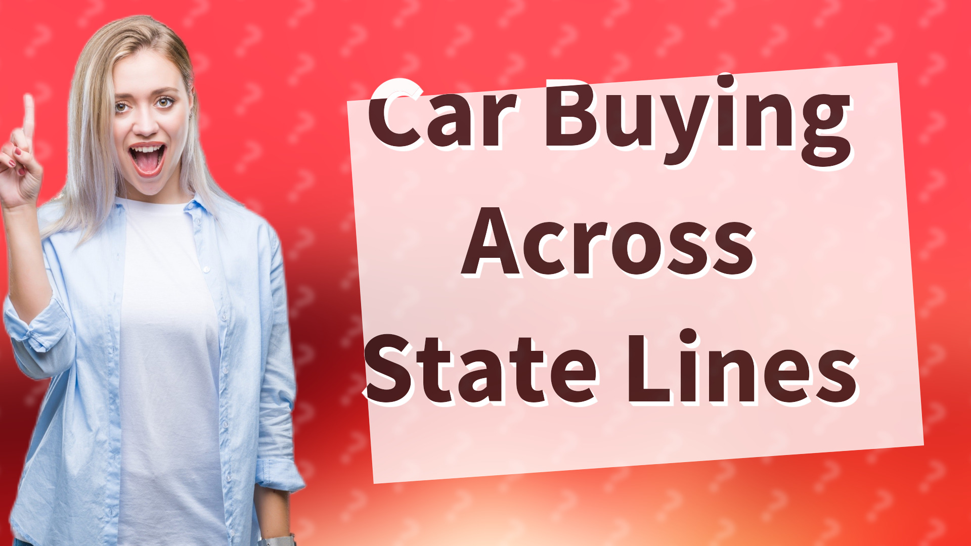 Car Buying Across State Lines