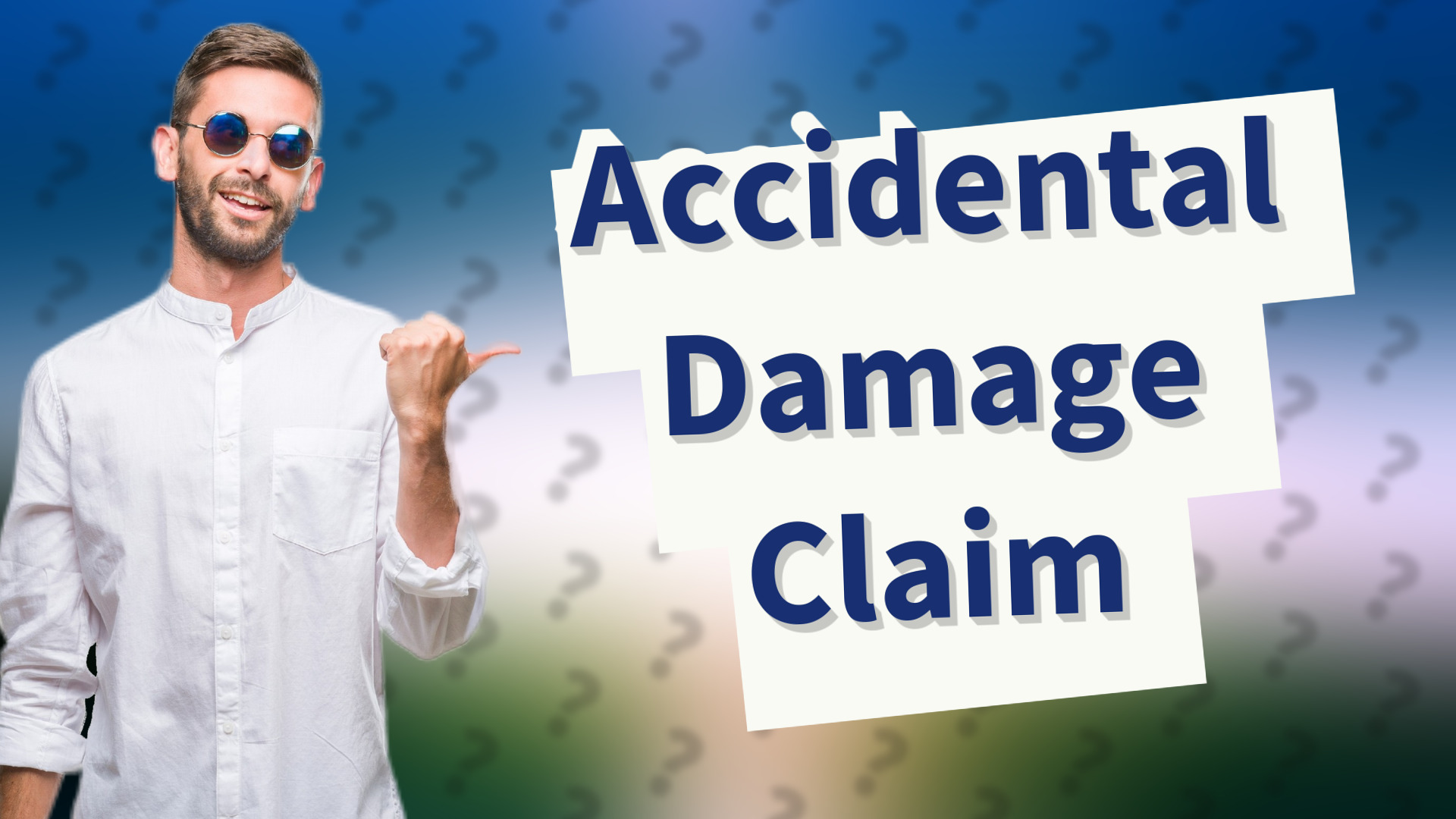 Accidental Damage Claim