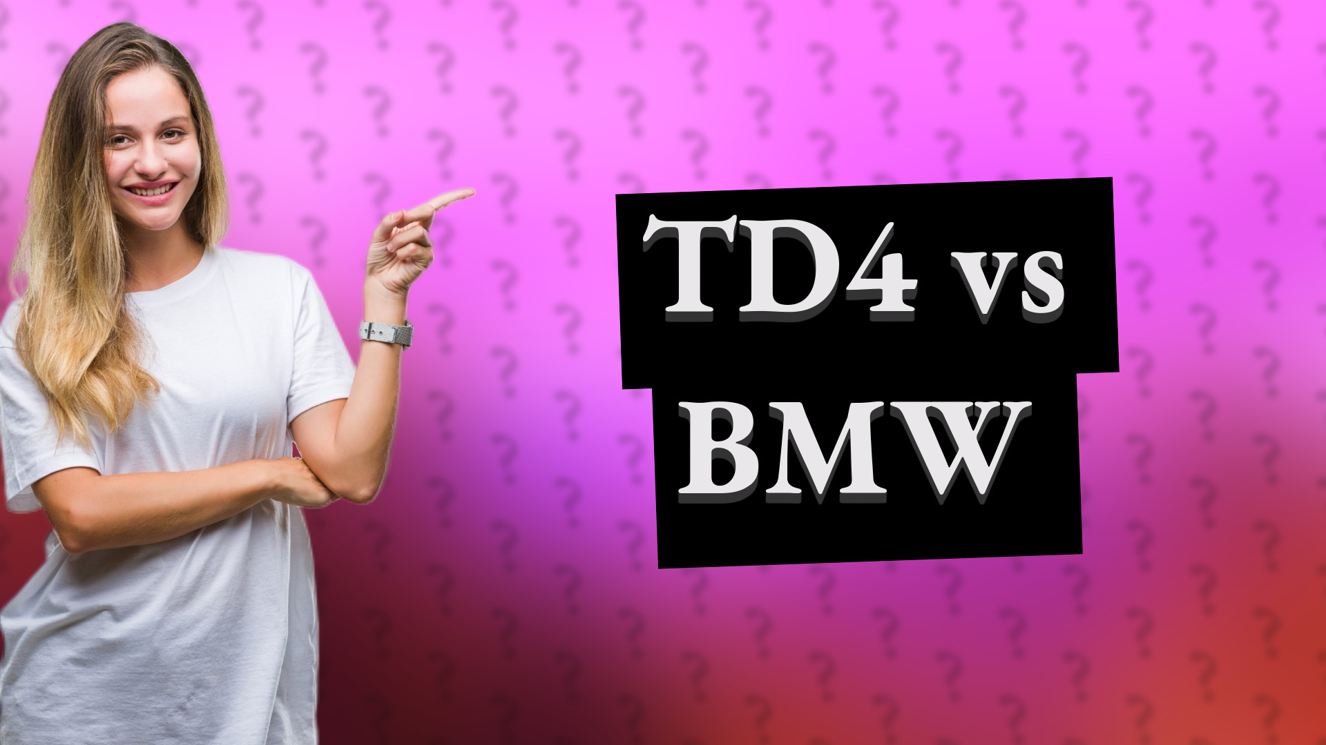 TD4 vs BMW