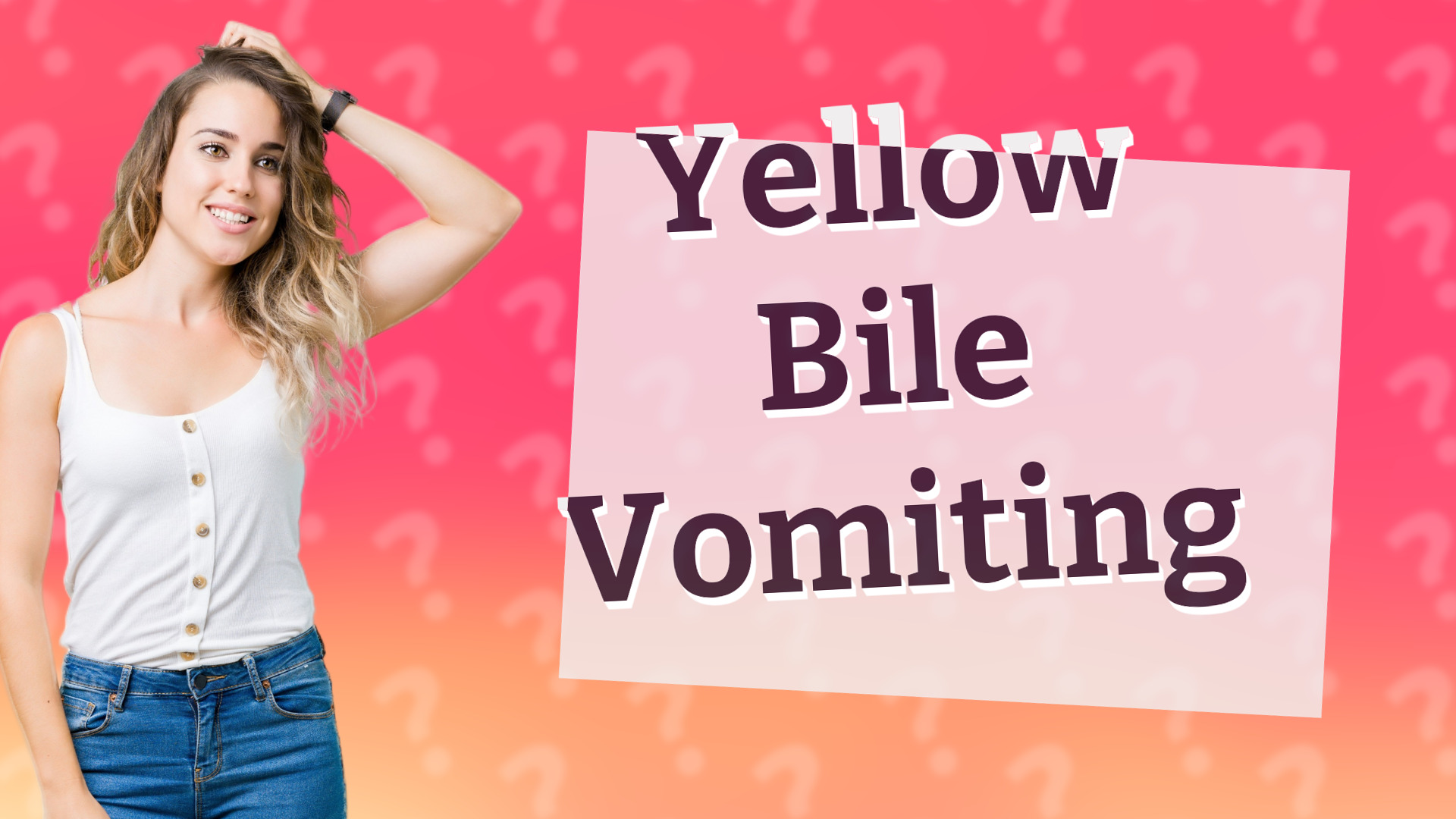 Yellow Bile Vomiting