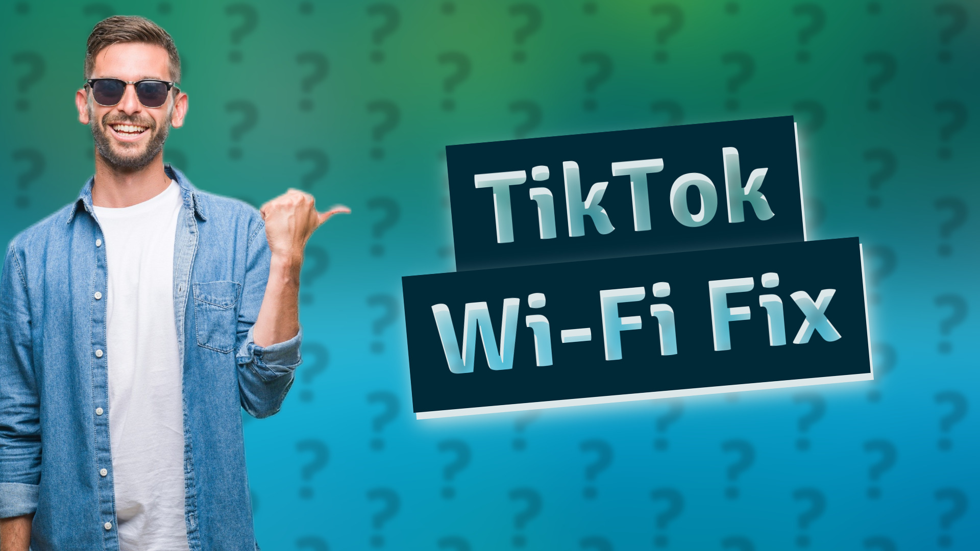 TikTok Wi-Fi Fix