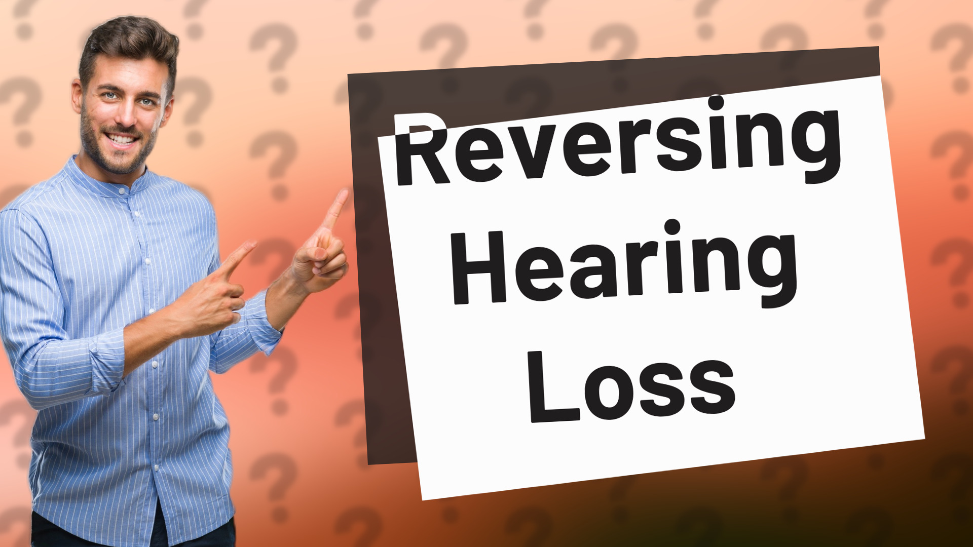 Reversing Hearing Loss