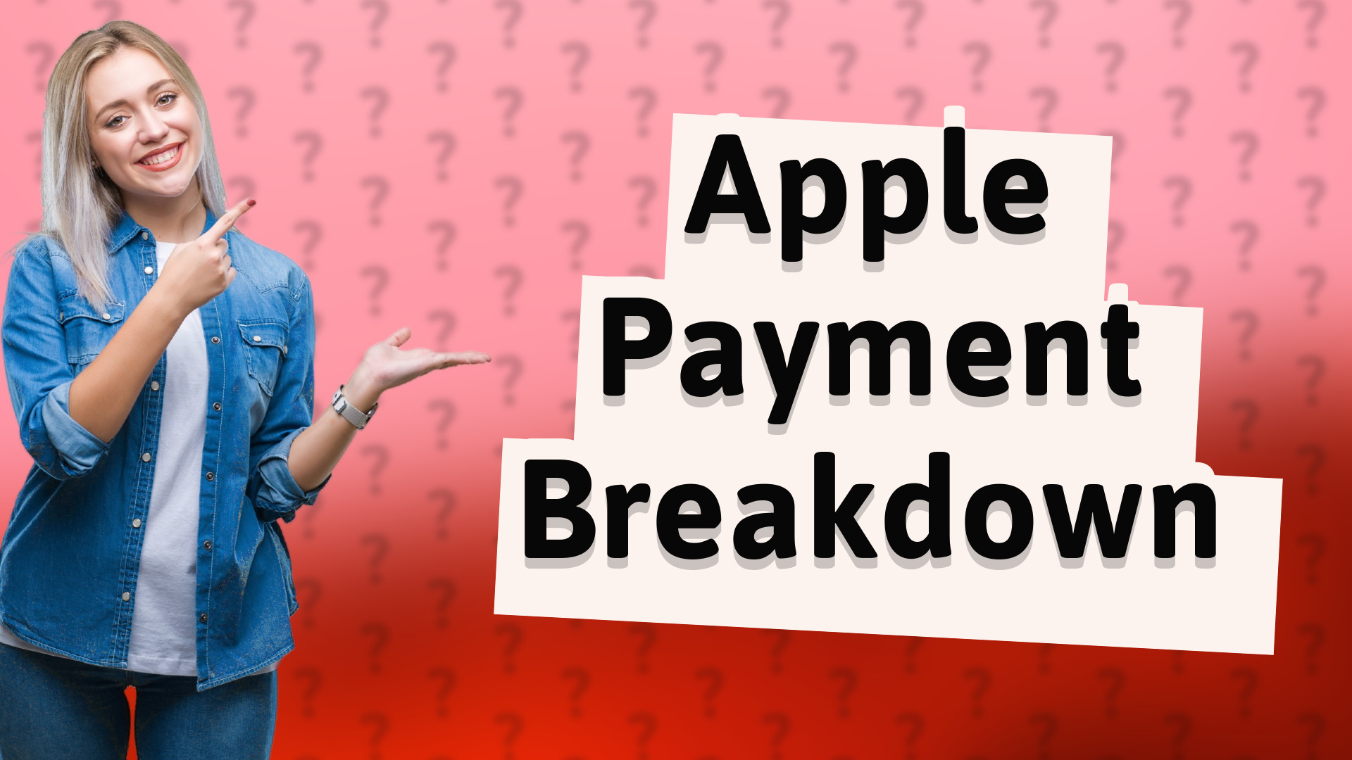 Apple Payment Breakdown