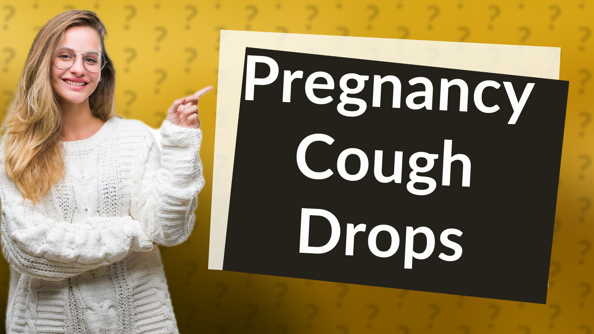 Pregnancy Cough Drops