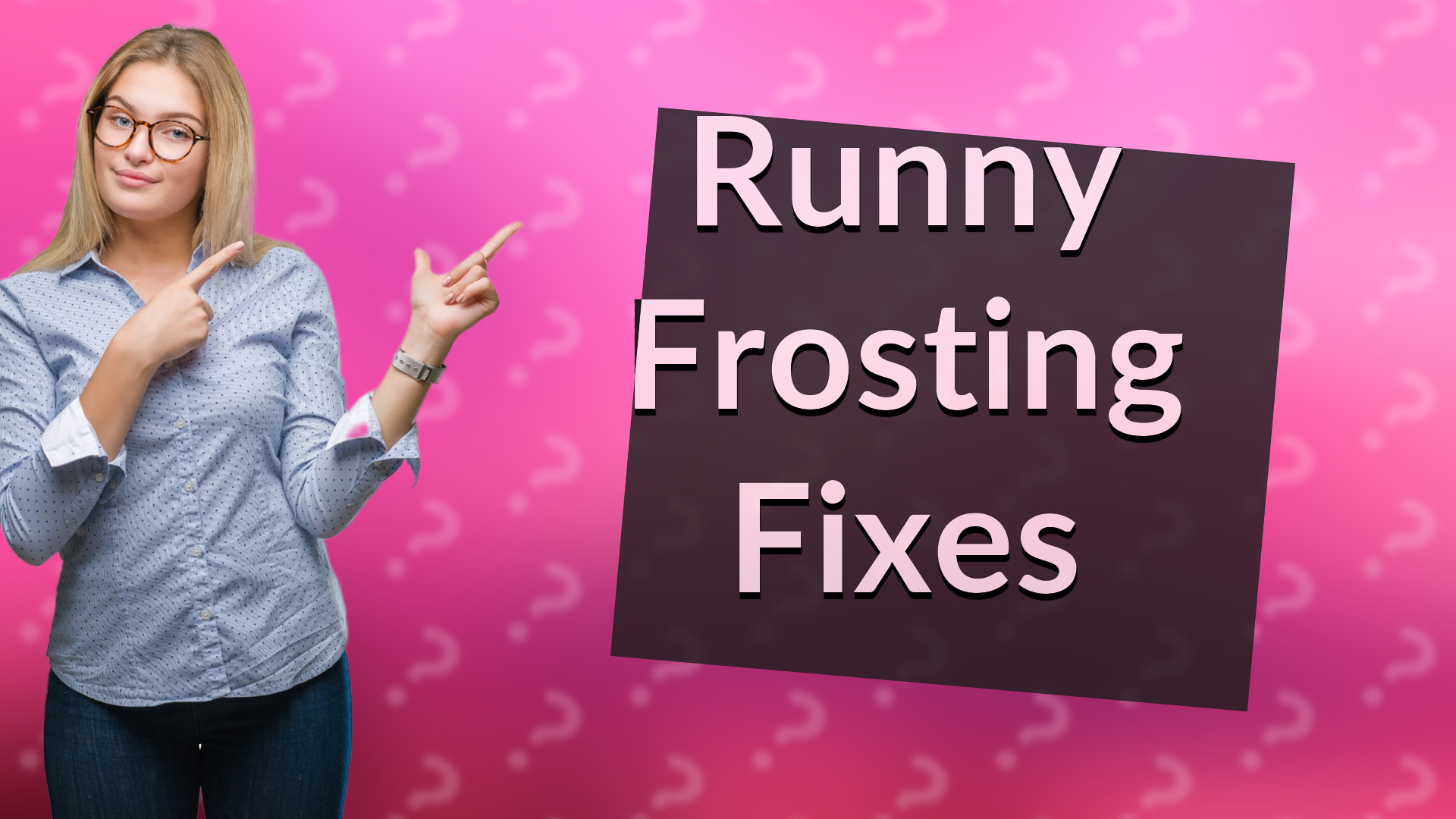 Runny Frosting Fixes