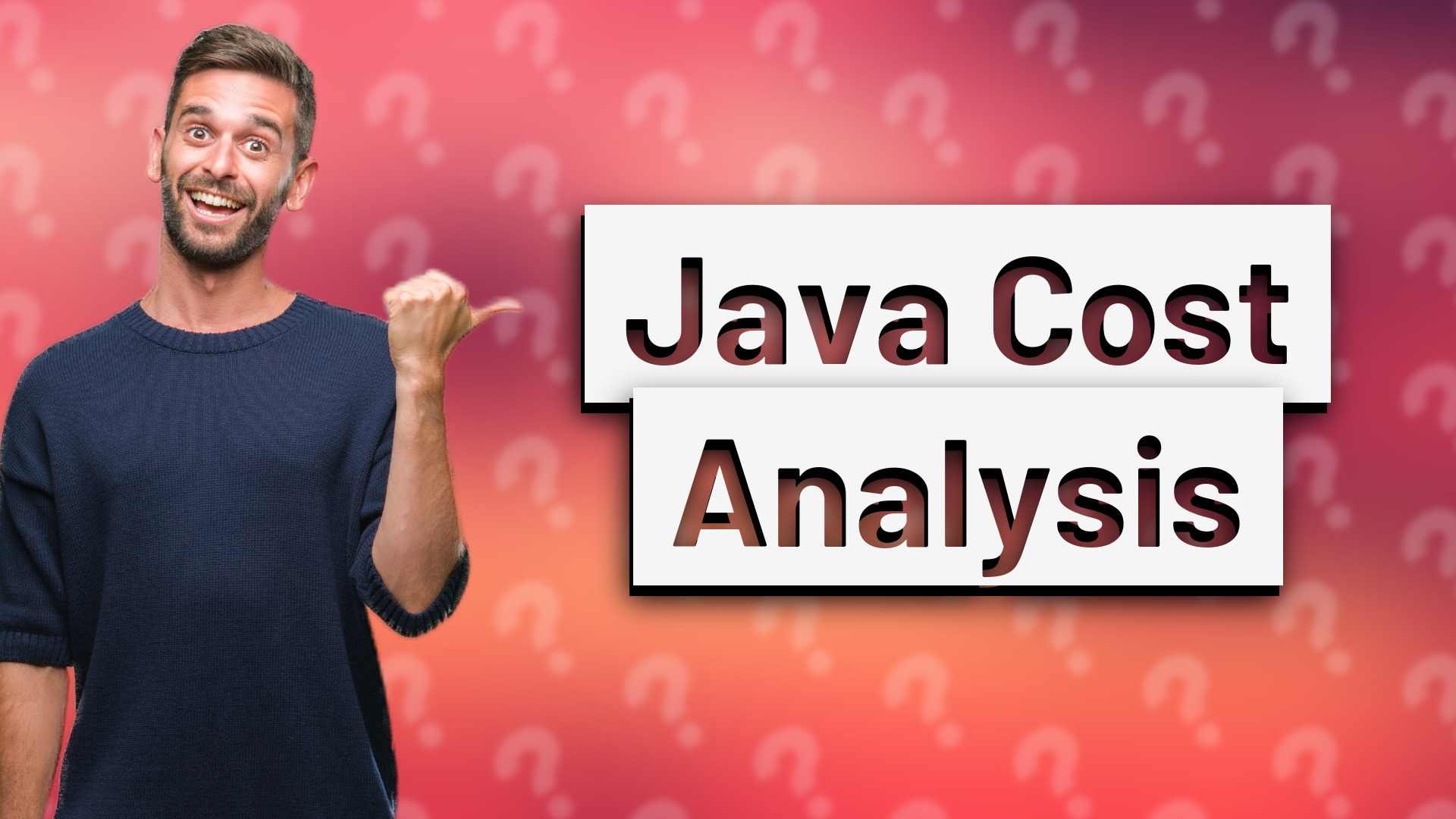 Java Cost Analysis