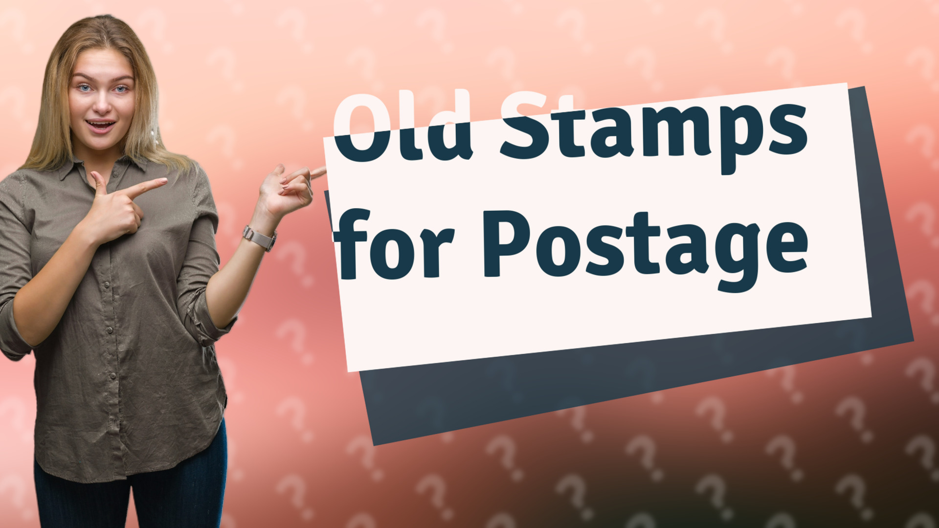 Old Stamps for Postage