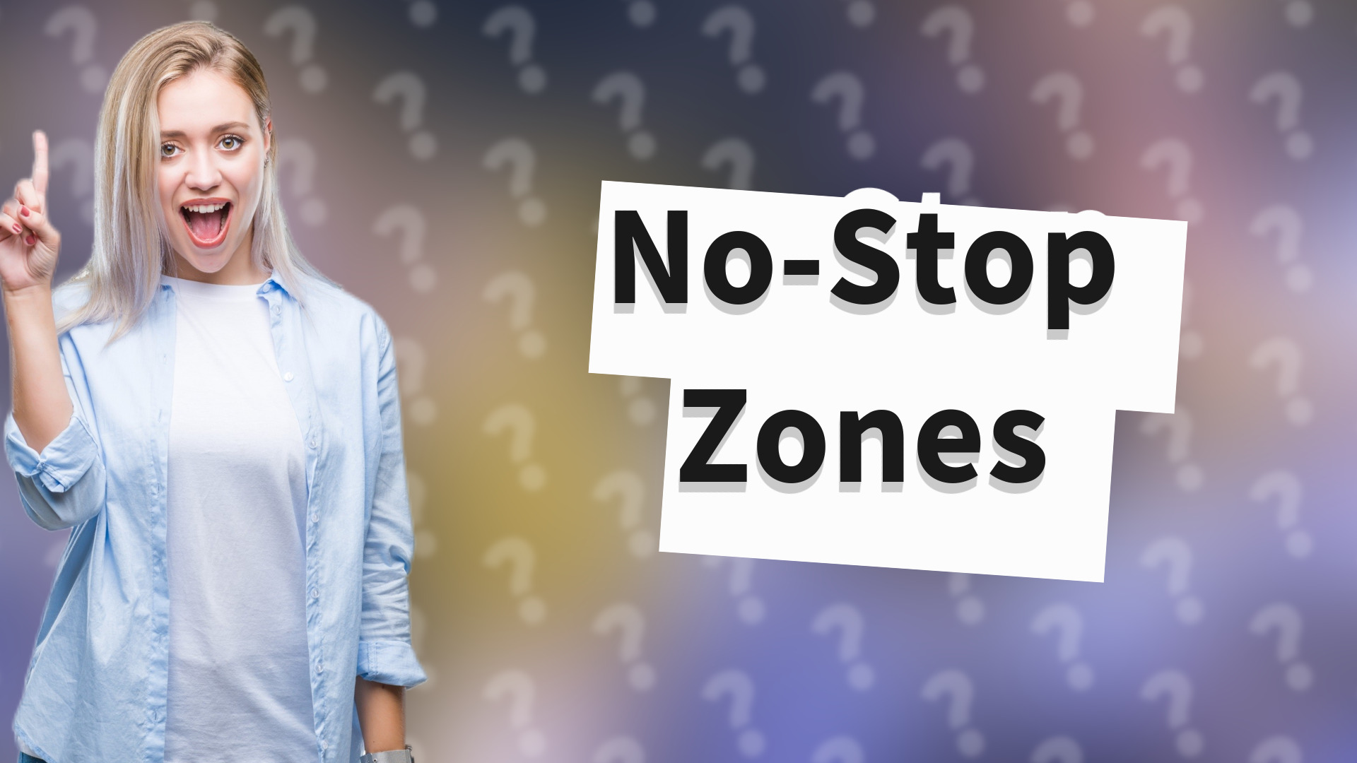 No-Stop Zones