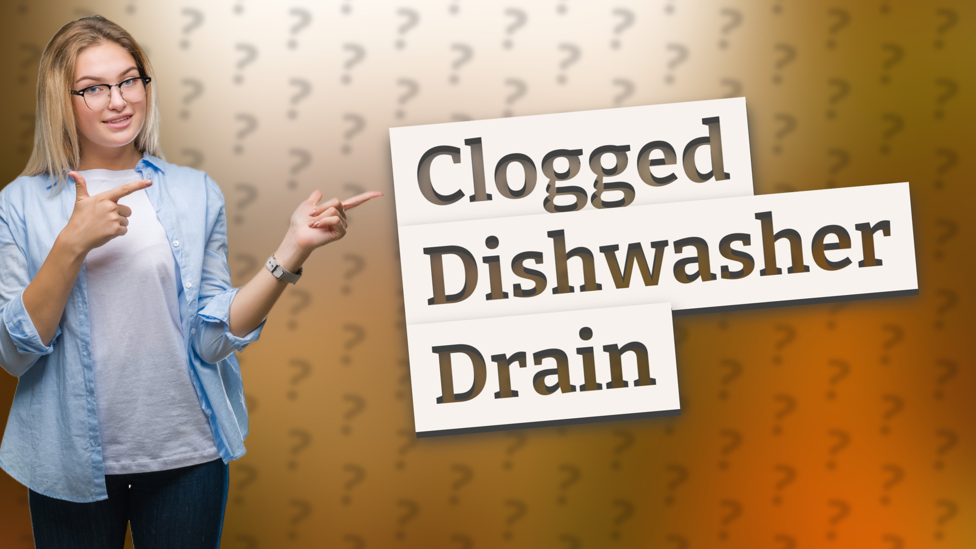 Clogged Dishwasher Drain
