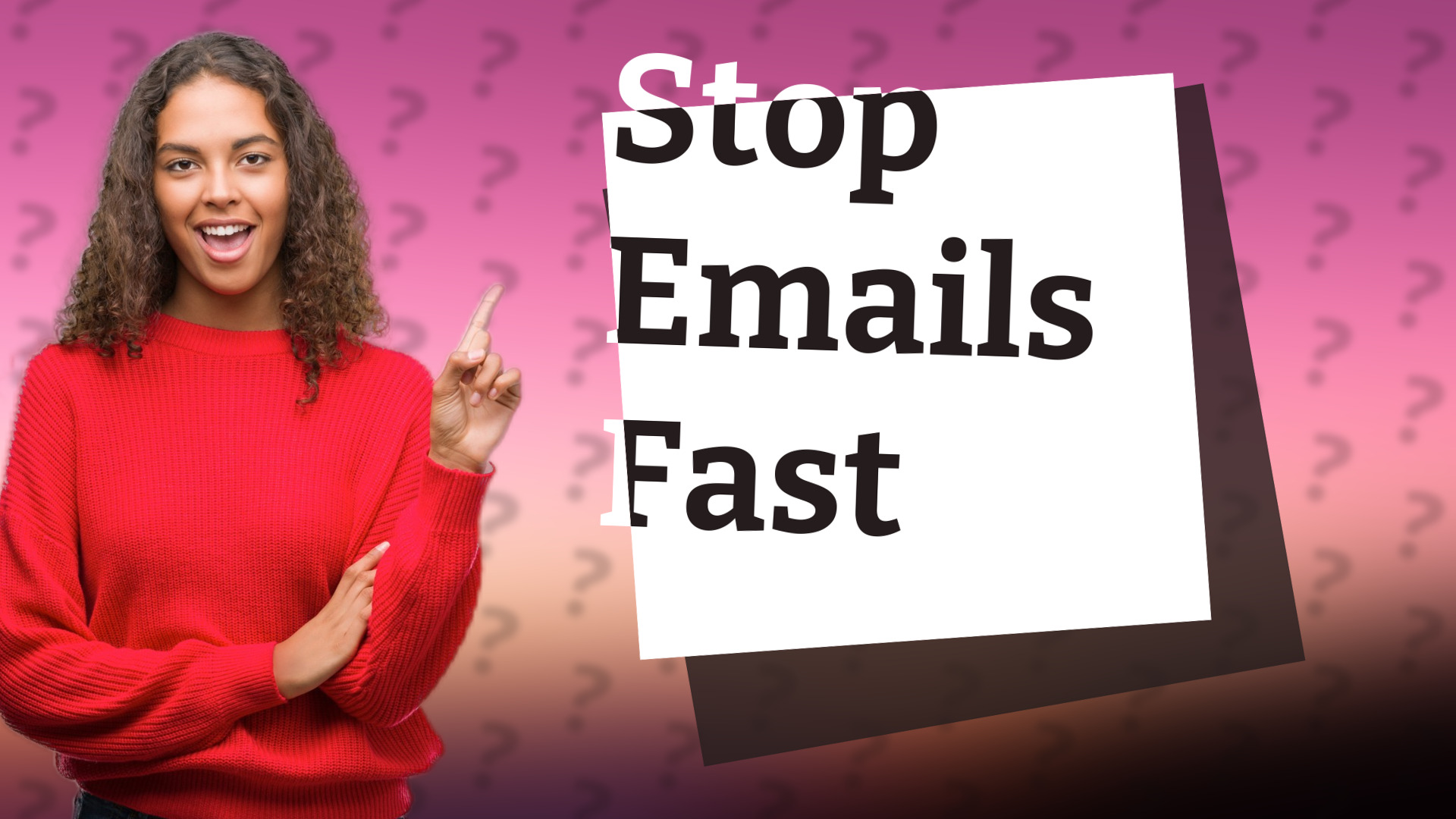 Stop Emails Fast