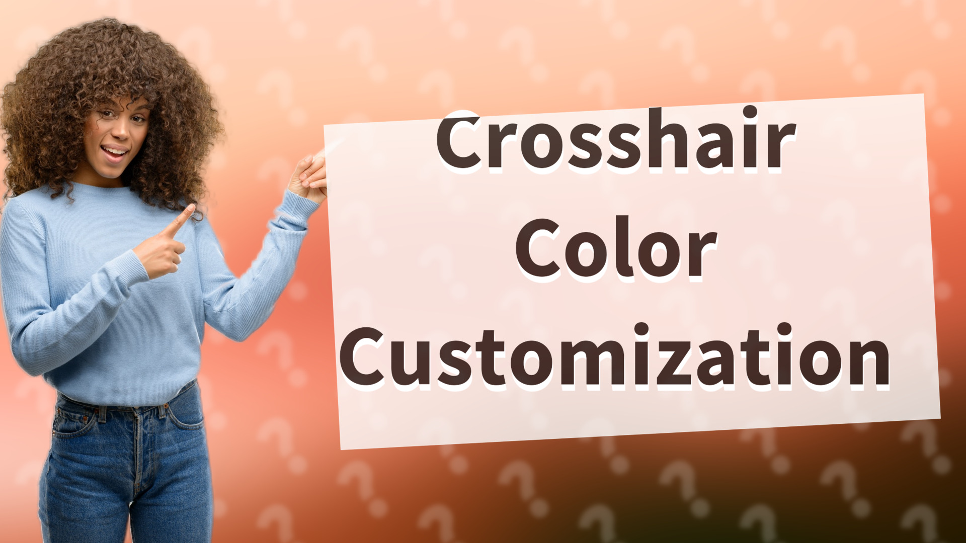 Crosshair Color Customization