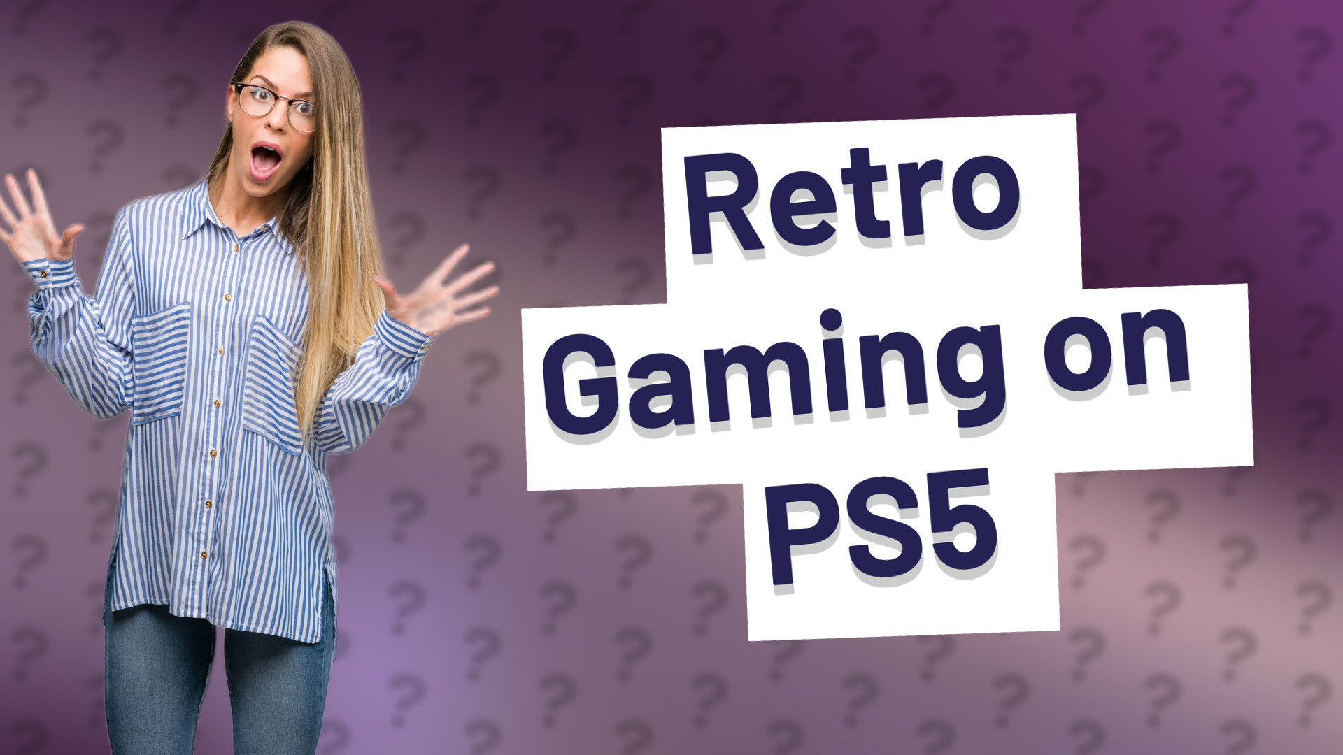 Retro Gaming on PS5