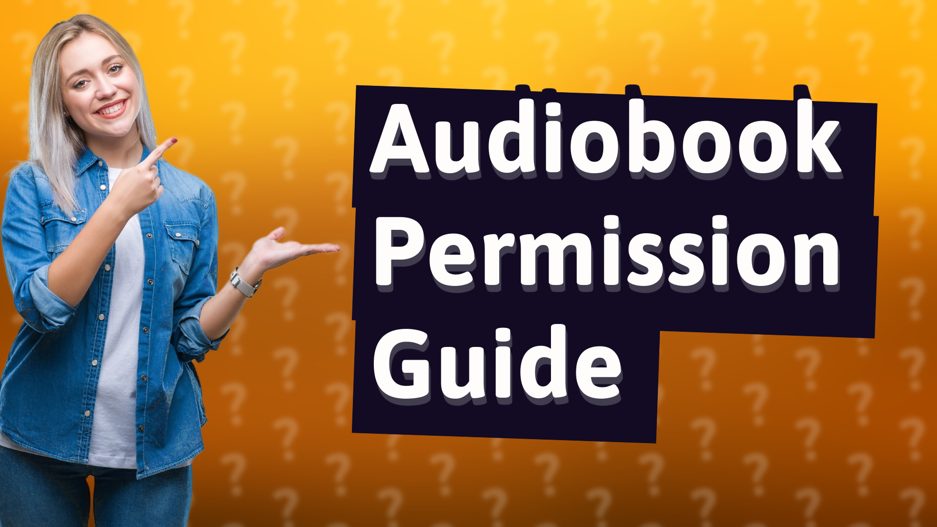 Audiobook Permission Guide
