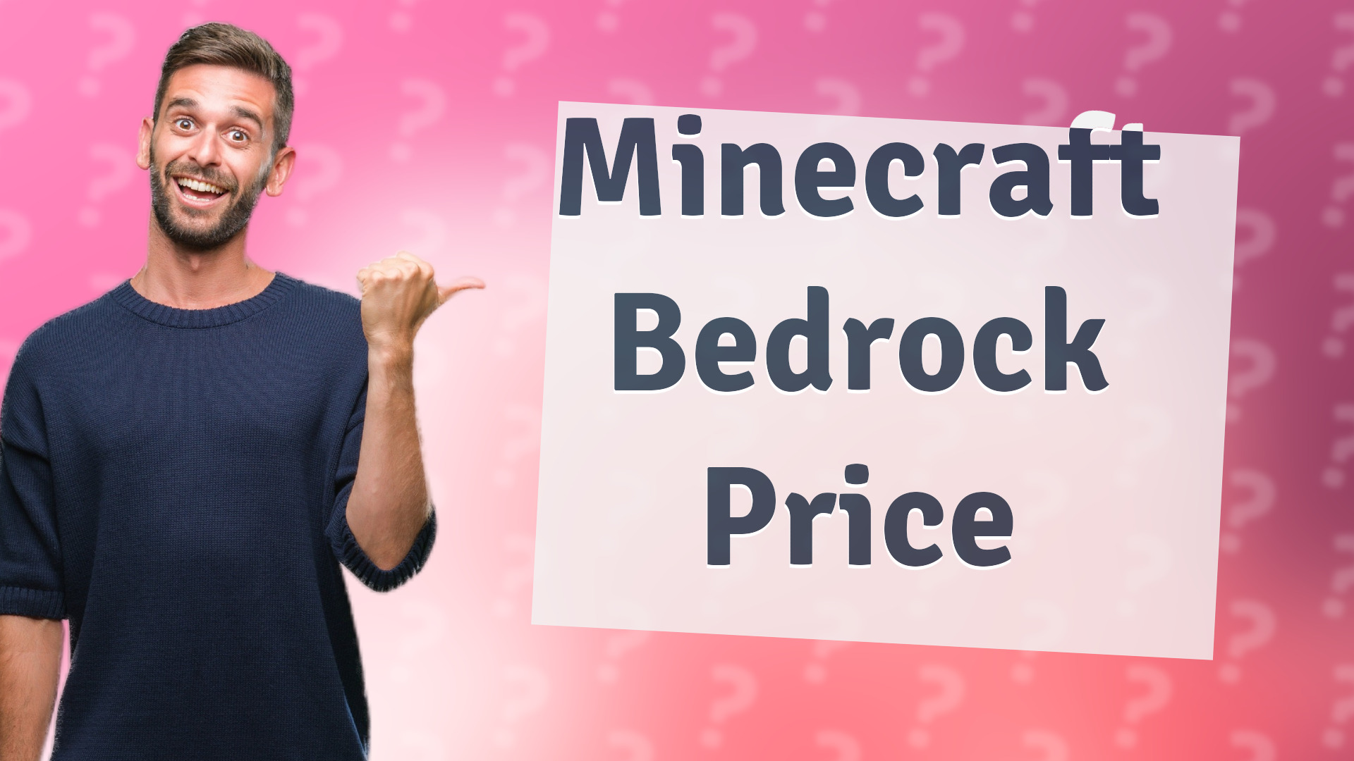 Minecraft Bedrock Price