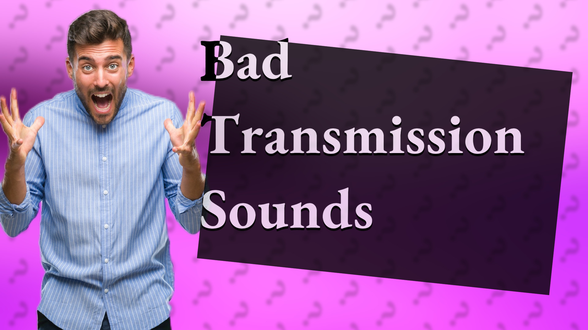 Bad Transmission Sounds