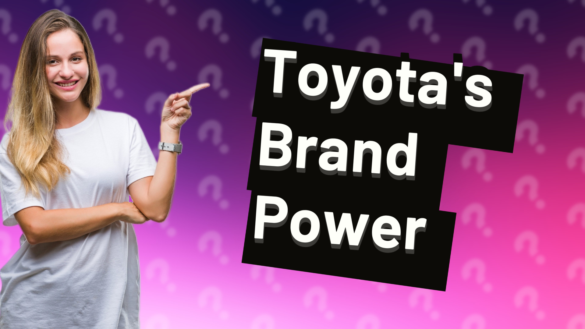 Toyota's Brand Power