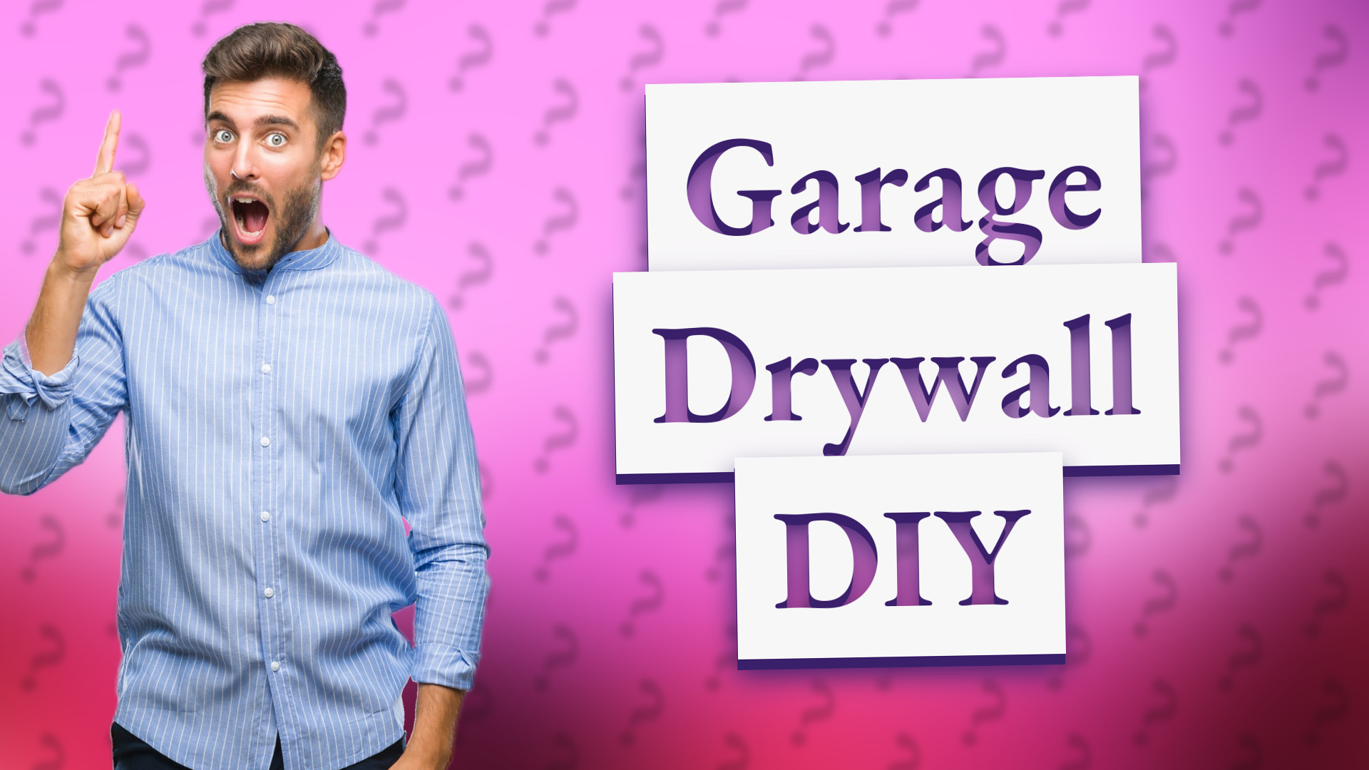 Garage Drywall DIY