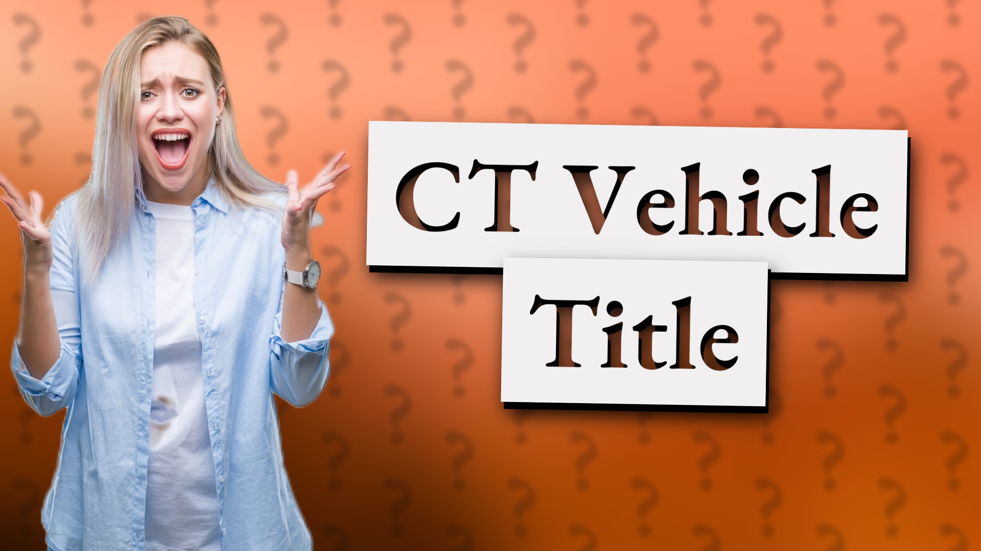 CT Vehicle Title