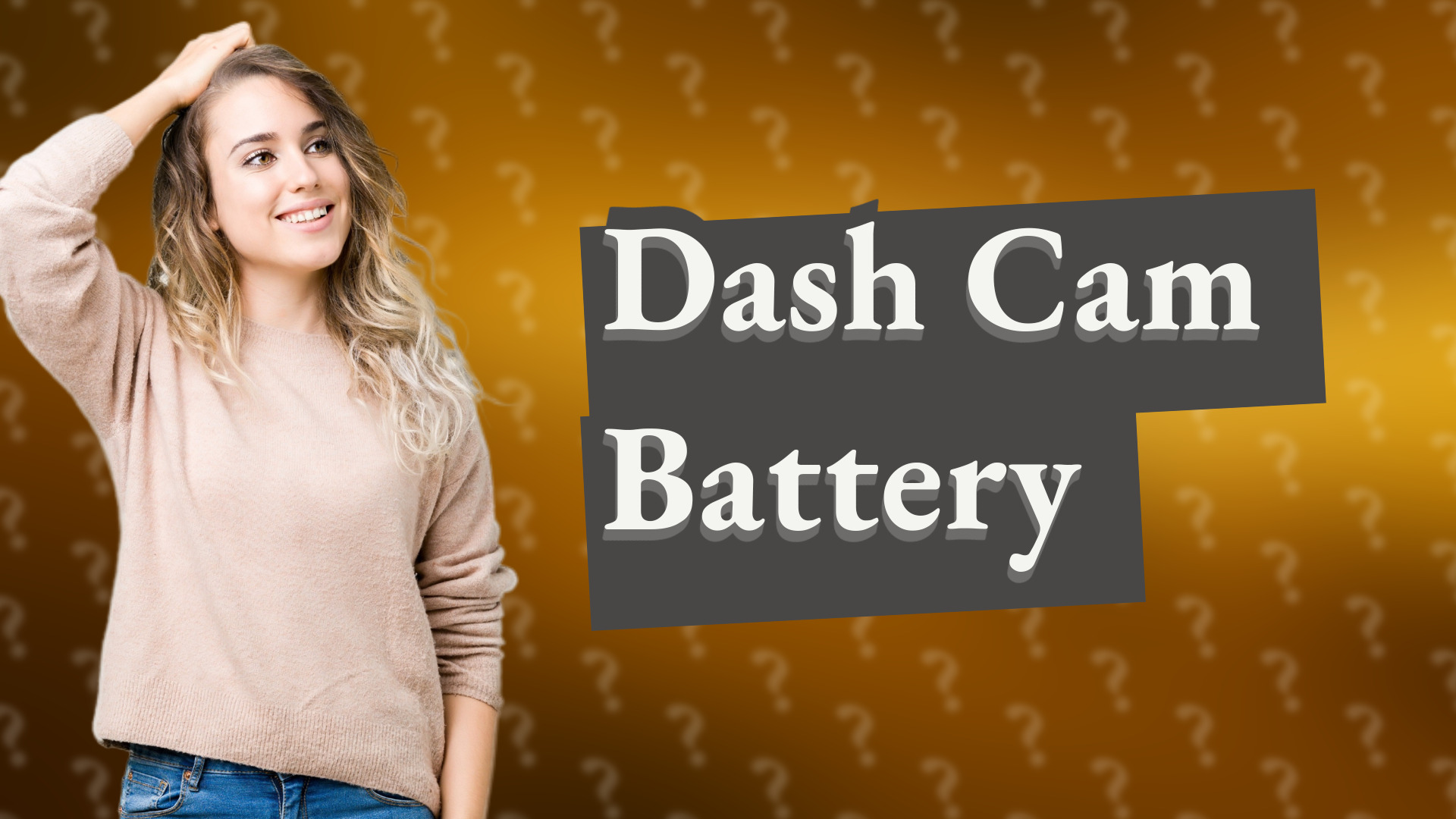 Dash Cam Battery