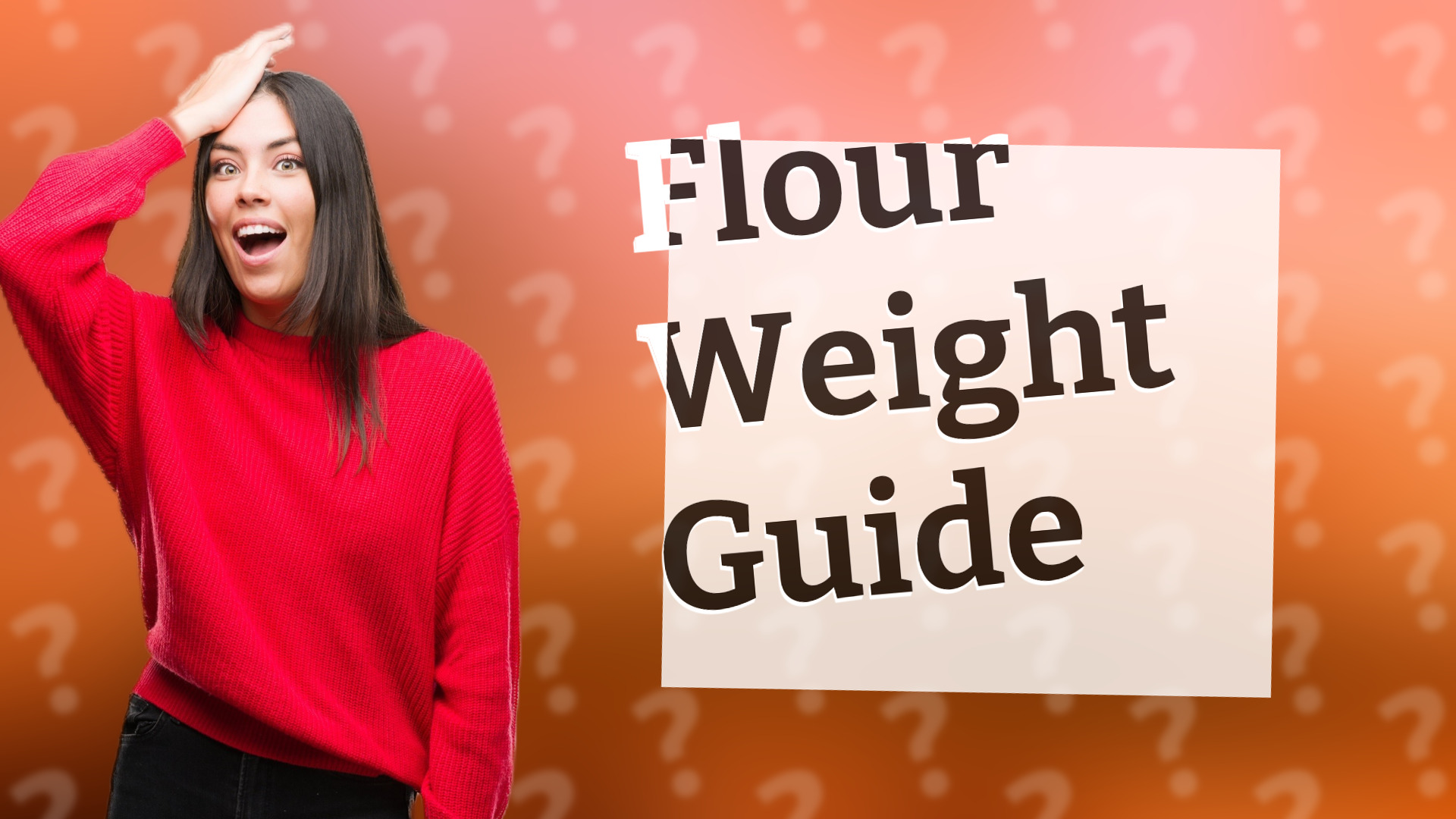 Flour Weight Guide
