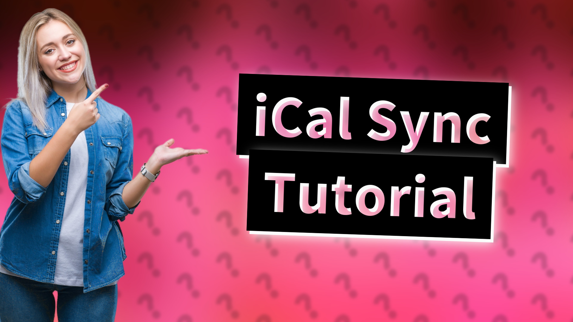 iCal Sync Tutorial